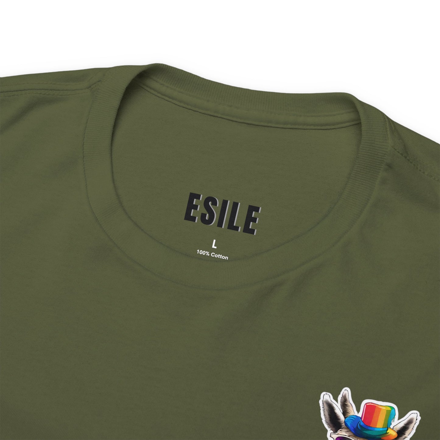 Groovy Llama Tee - Colourful Hat, Sunglasses & Fluffy Locks