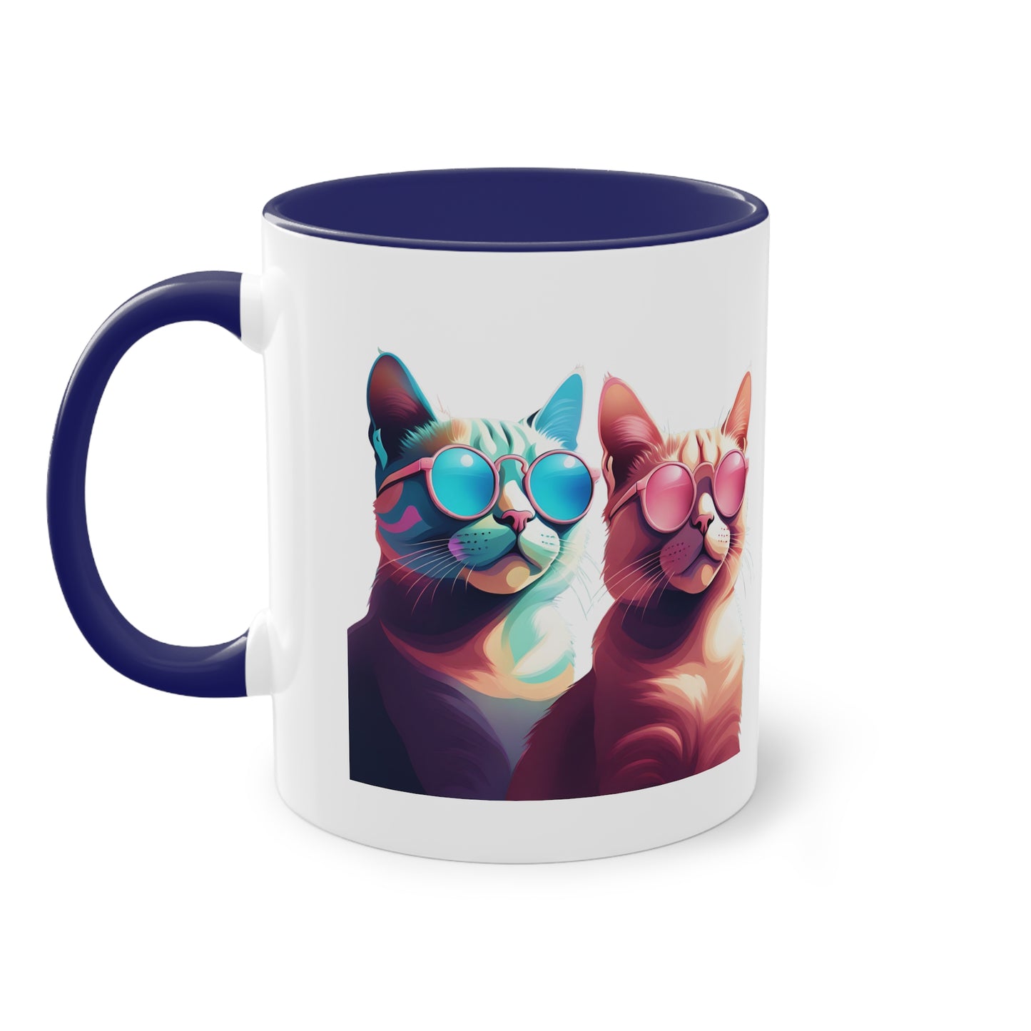 Cat Companions Mug, 11oz