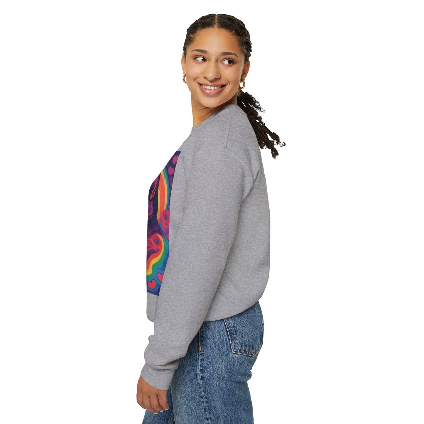 Cats in Love Unisex Heavy Blend™ Crewneck Sweatshirt