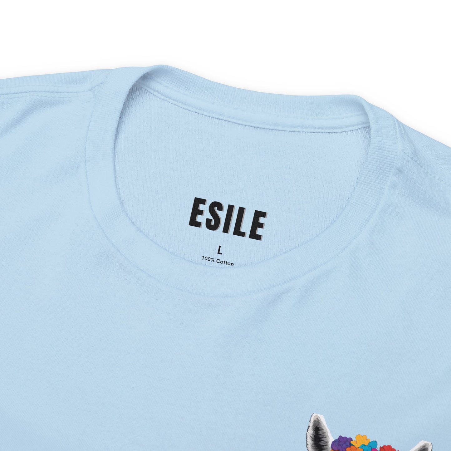 Colourful Llama Unisex Heavy Cotton Tee