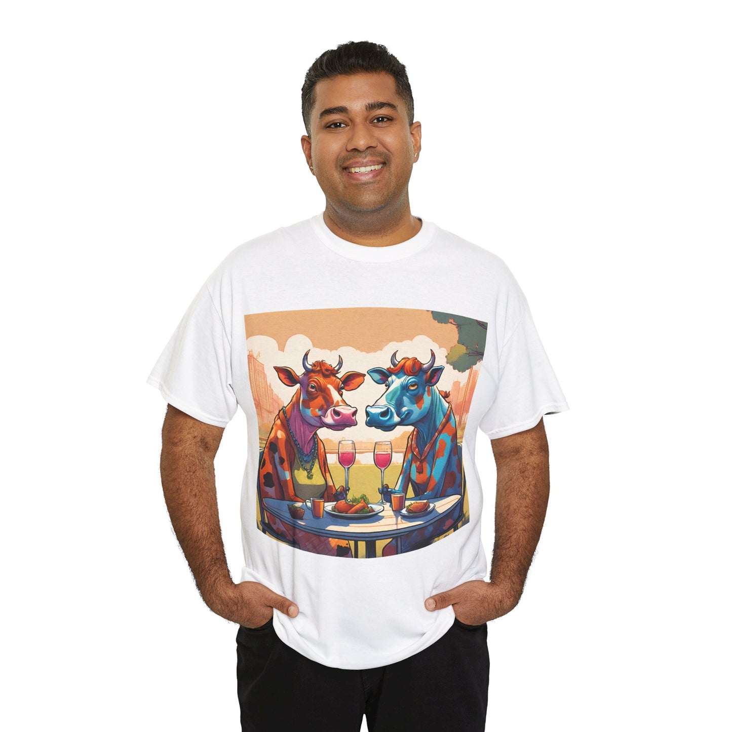 Cows on a Date Tee