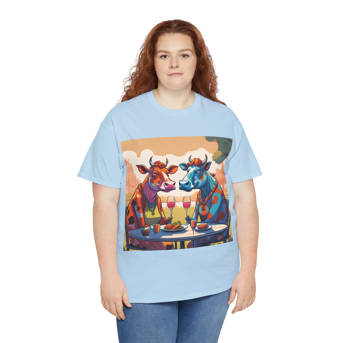 Cows on a Date Tee
