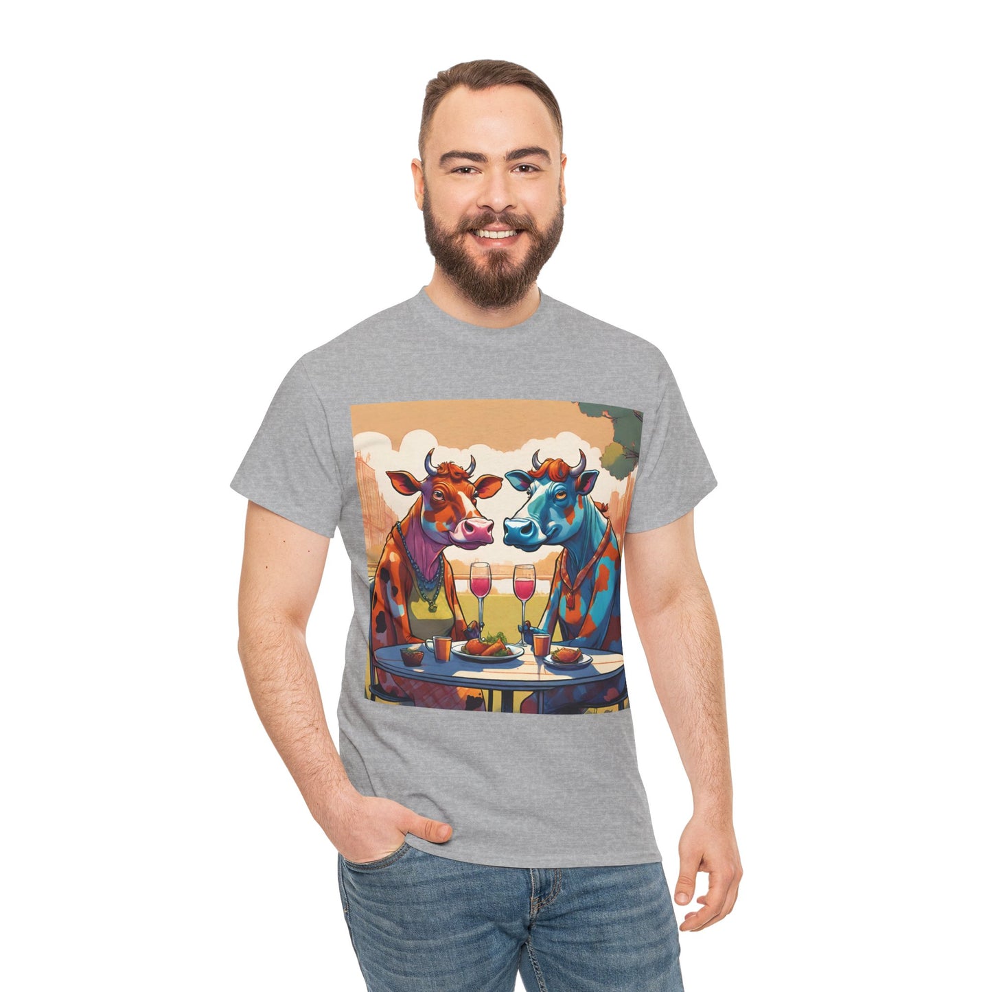 Cows on a Date Tee