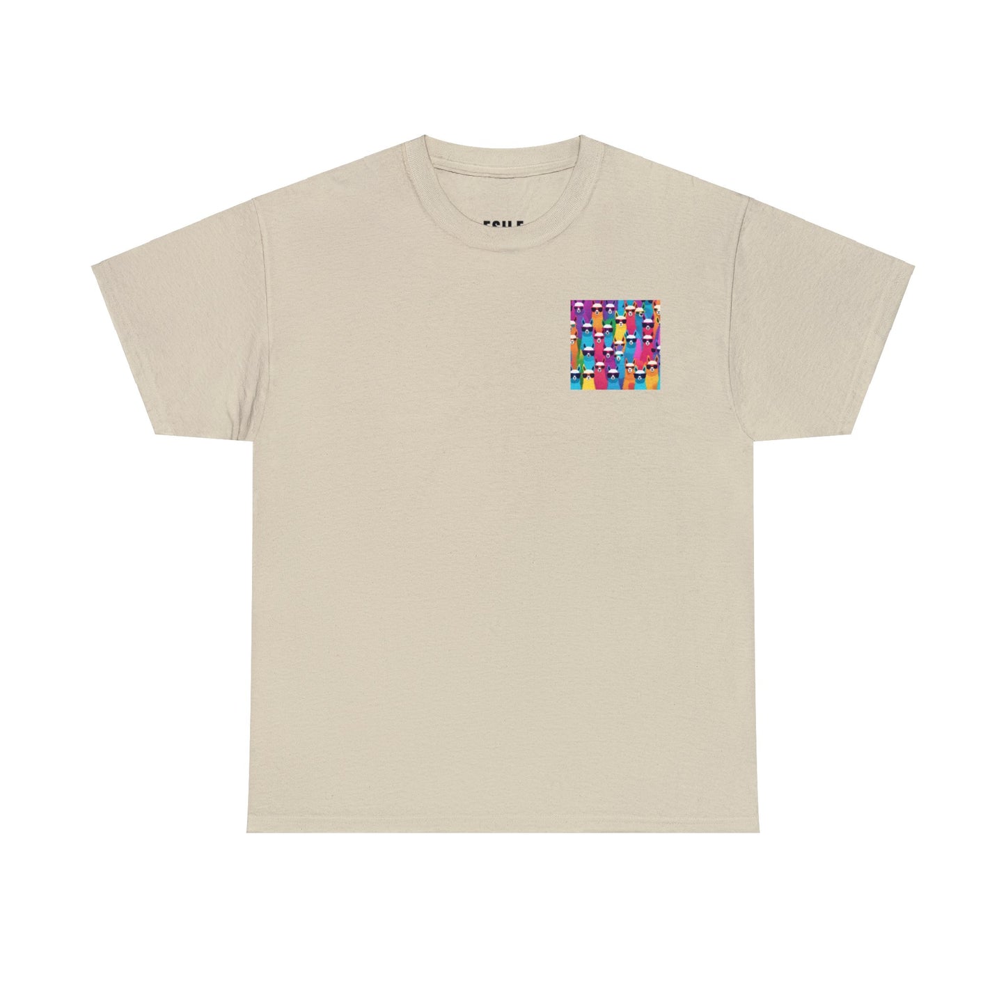 Colourful Llama Crew Tee