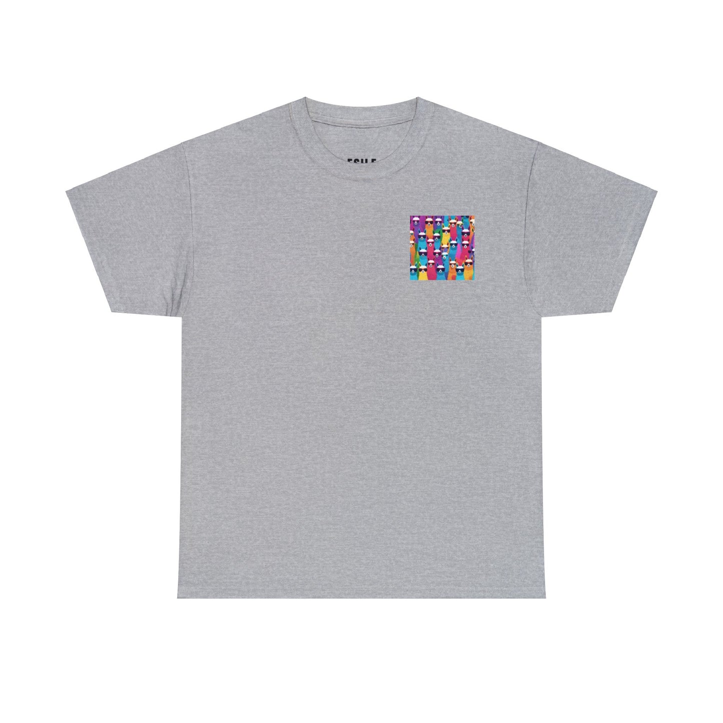 Colourful Llama Crew Tee