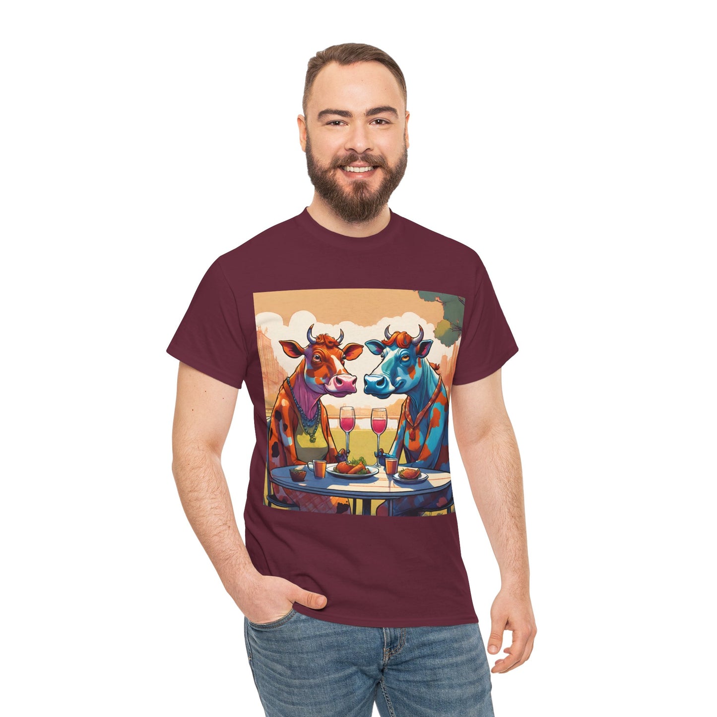 Cows on a Date Tee