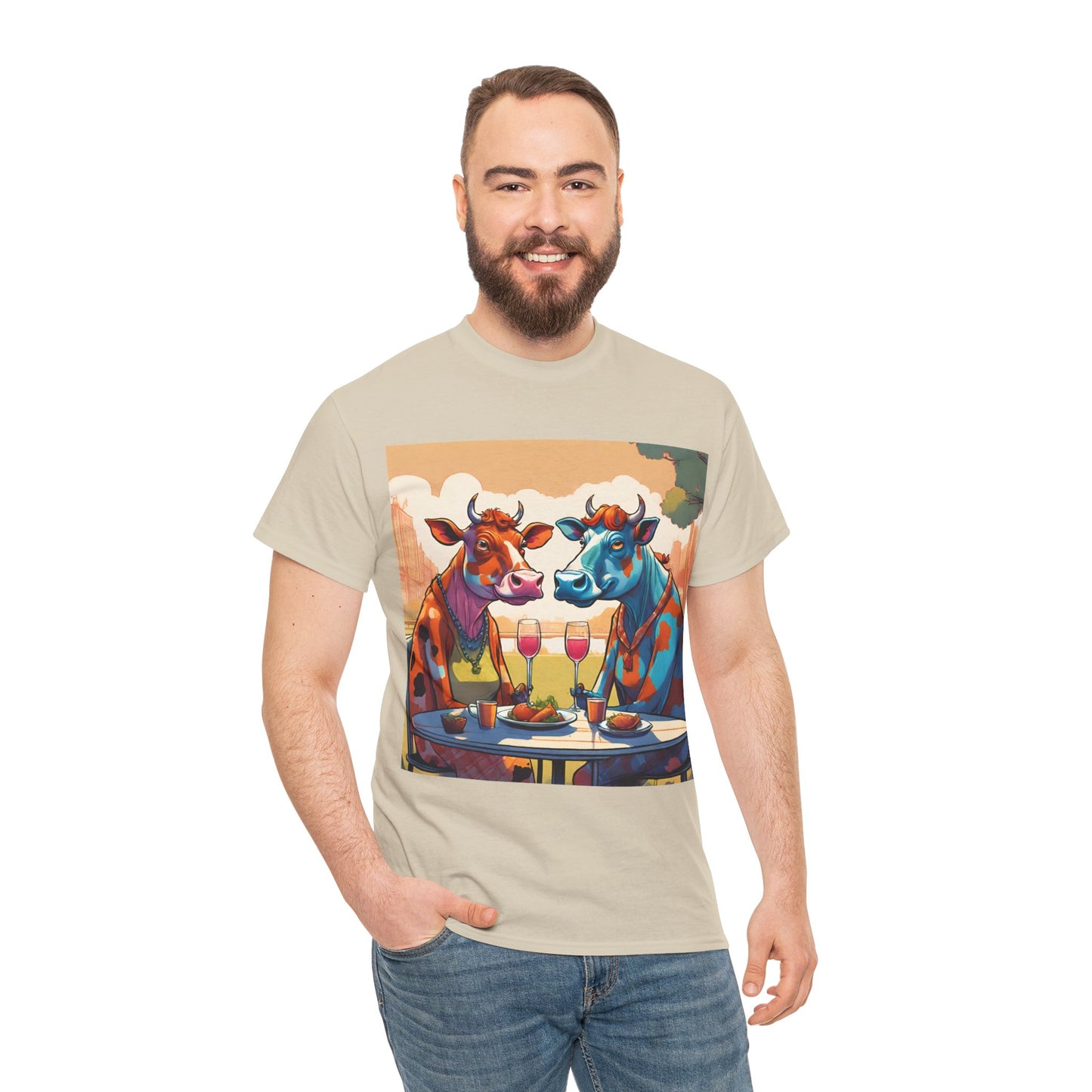 Cows on a Date Tee