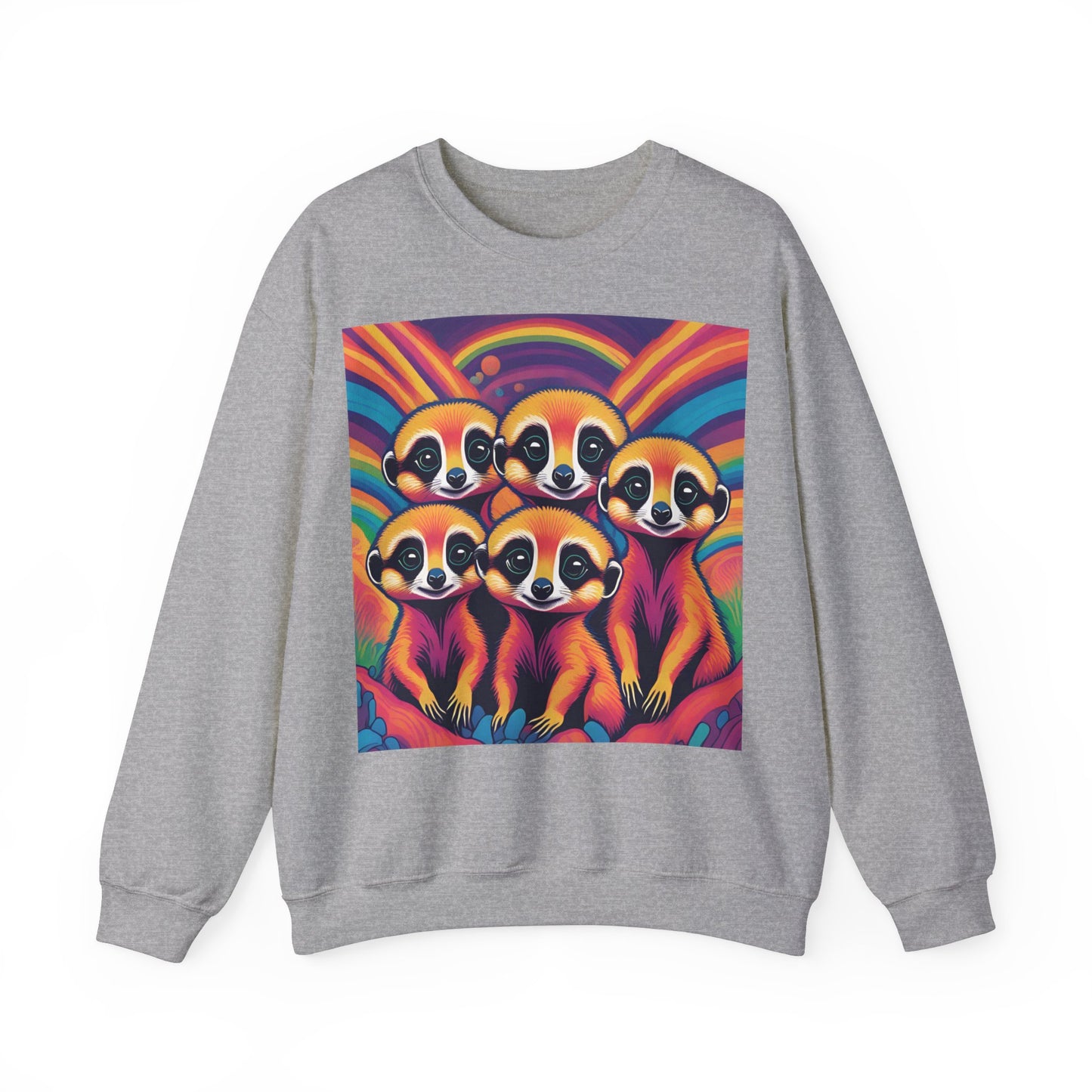 Cute Meerkats Unisex Heavy Blend™ Crewneck Sweatshirt