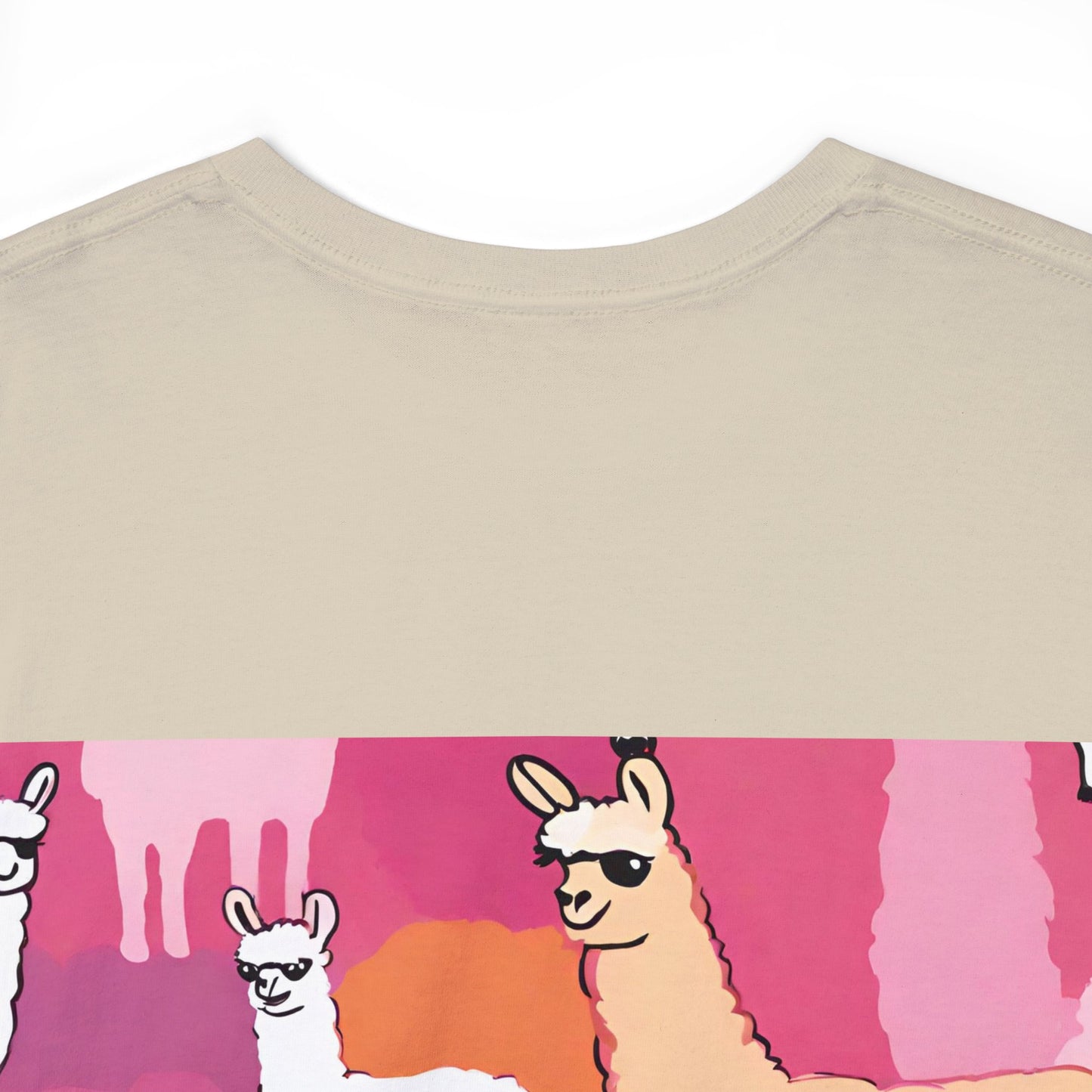 Sunset Llama Tee