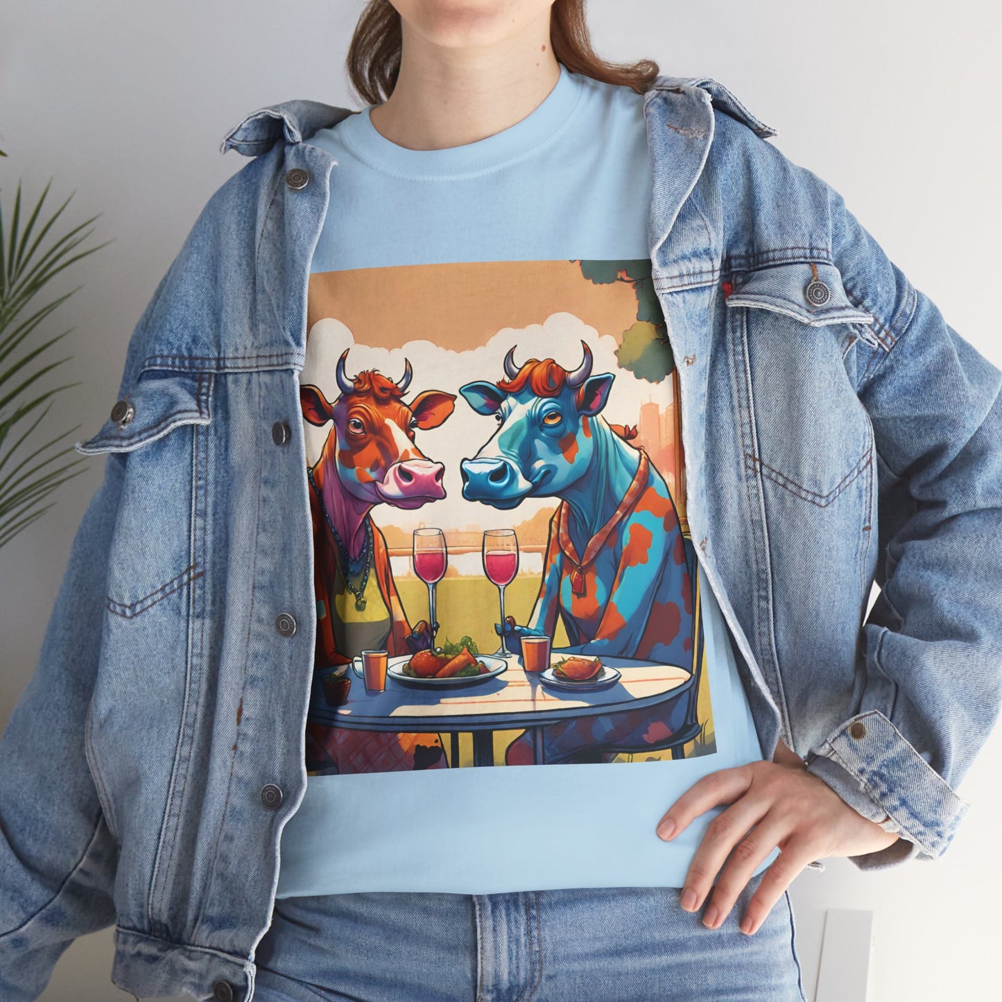 Cows on a Date Tee