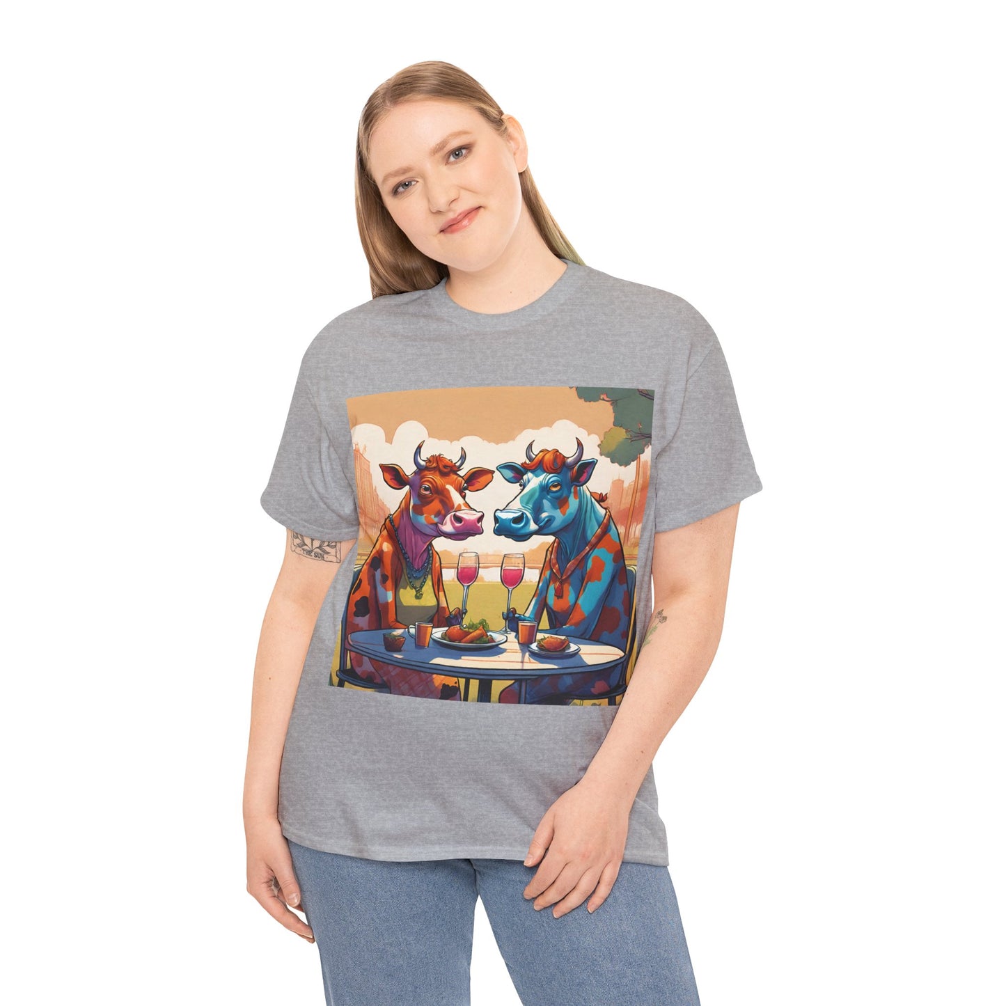 Cows on a Date Tee