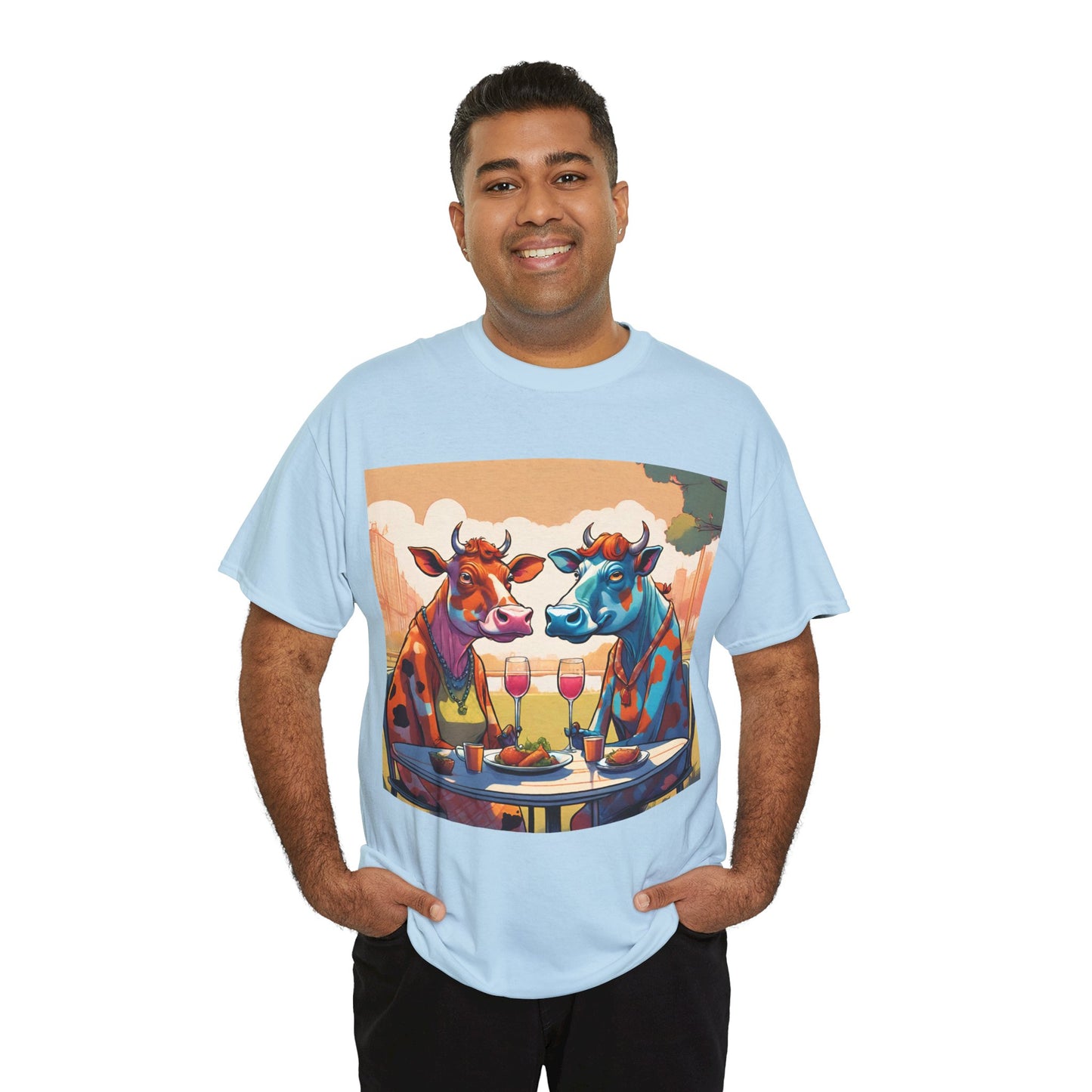 Cows on a Date Tee