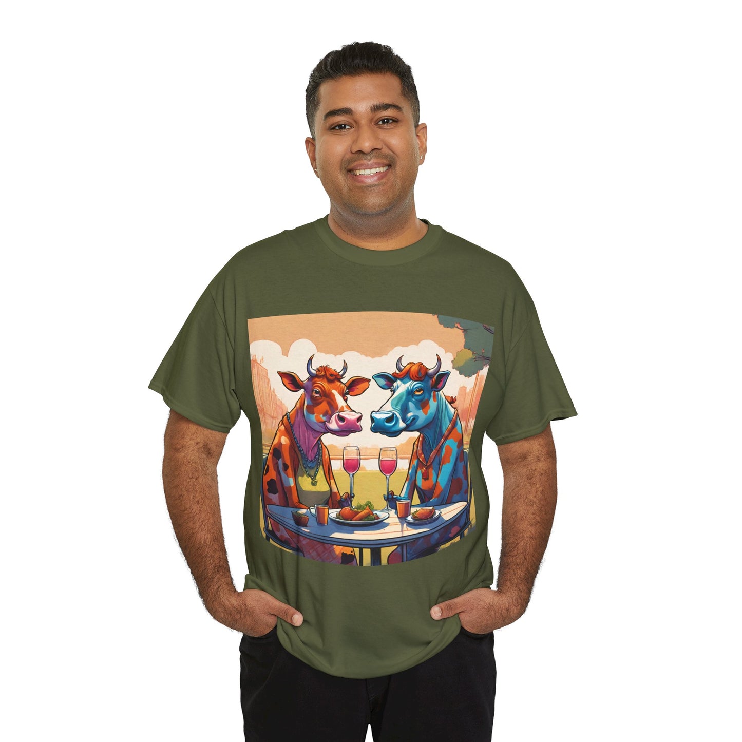 Cows on a Date Tee