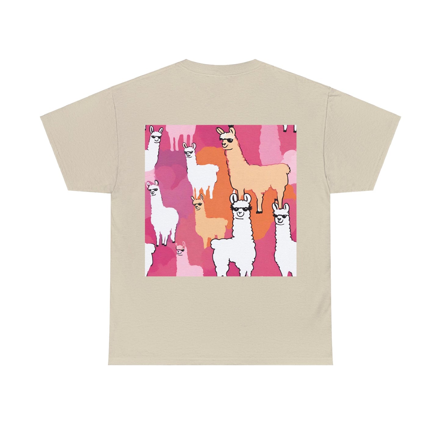 Sunset Llama Tee