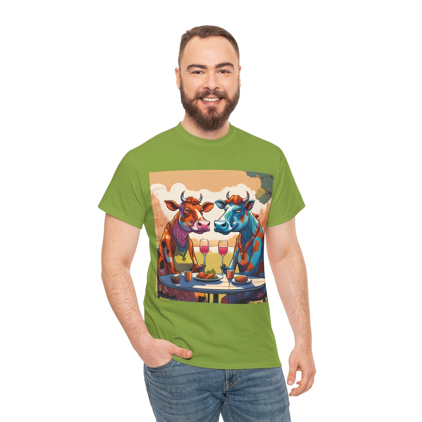 Cows on a Date Tee