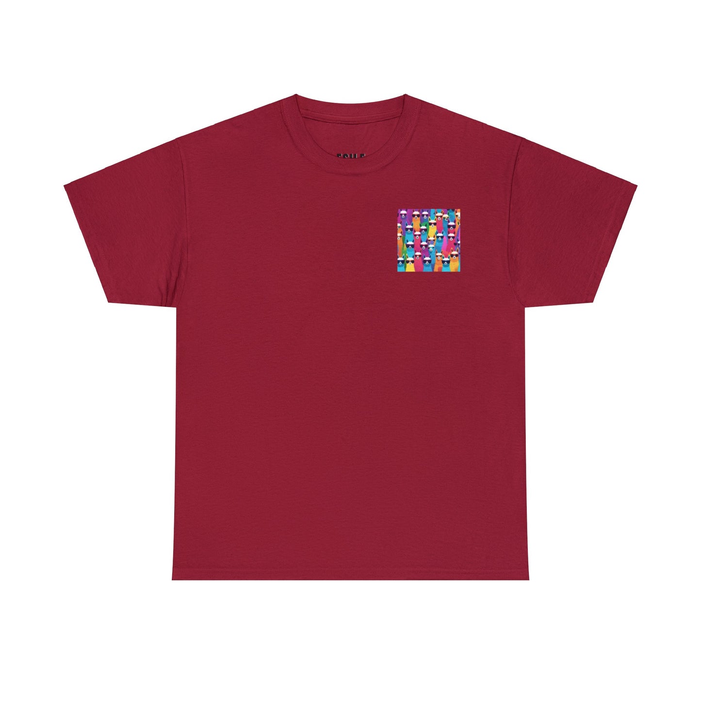 Colourful Llama Crew Tee