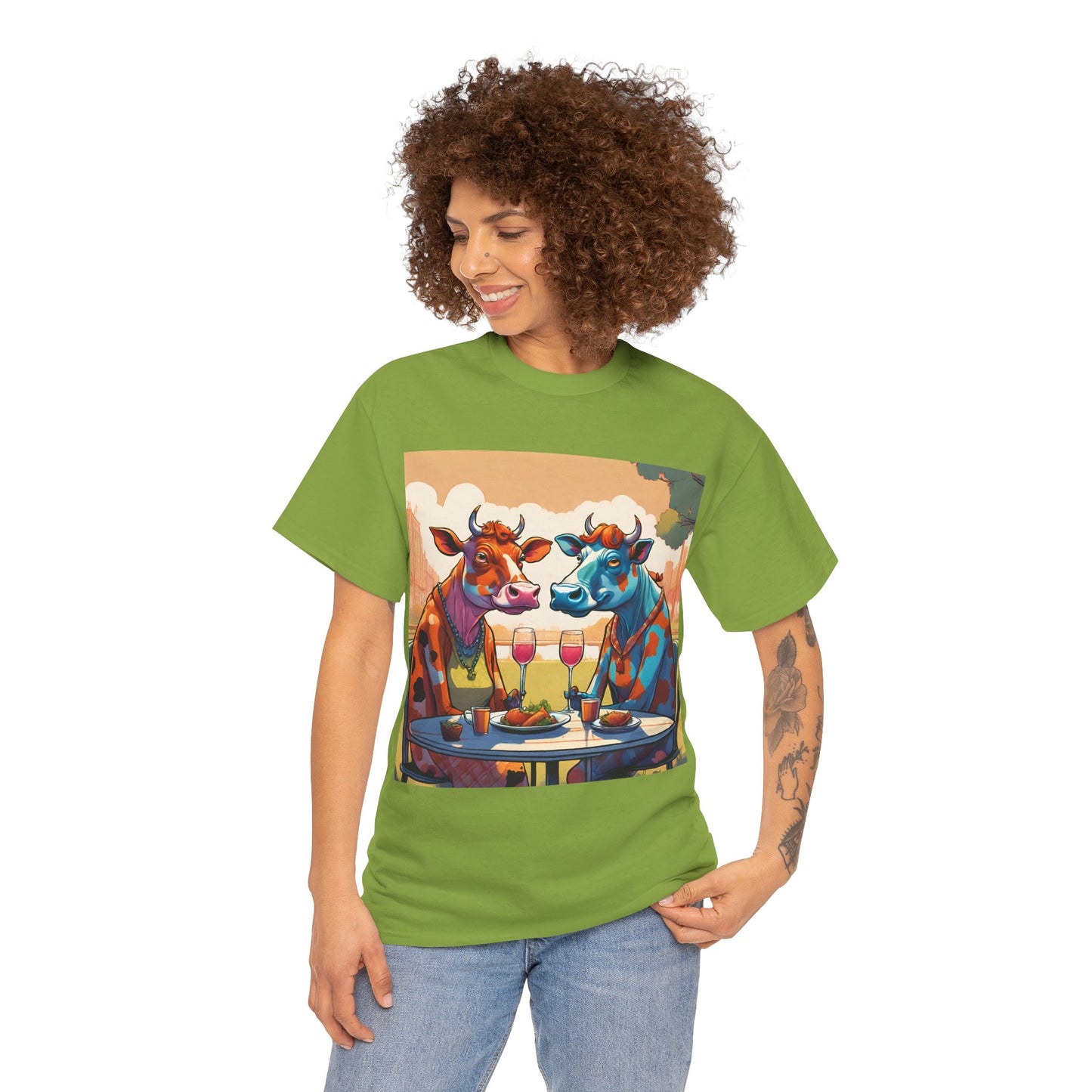 Cows on a Date Tee