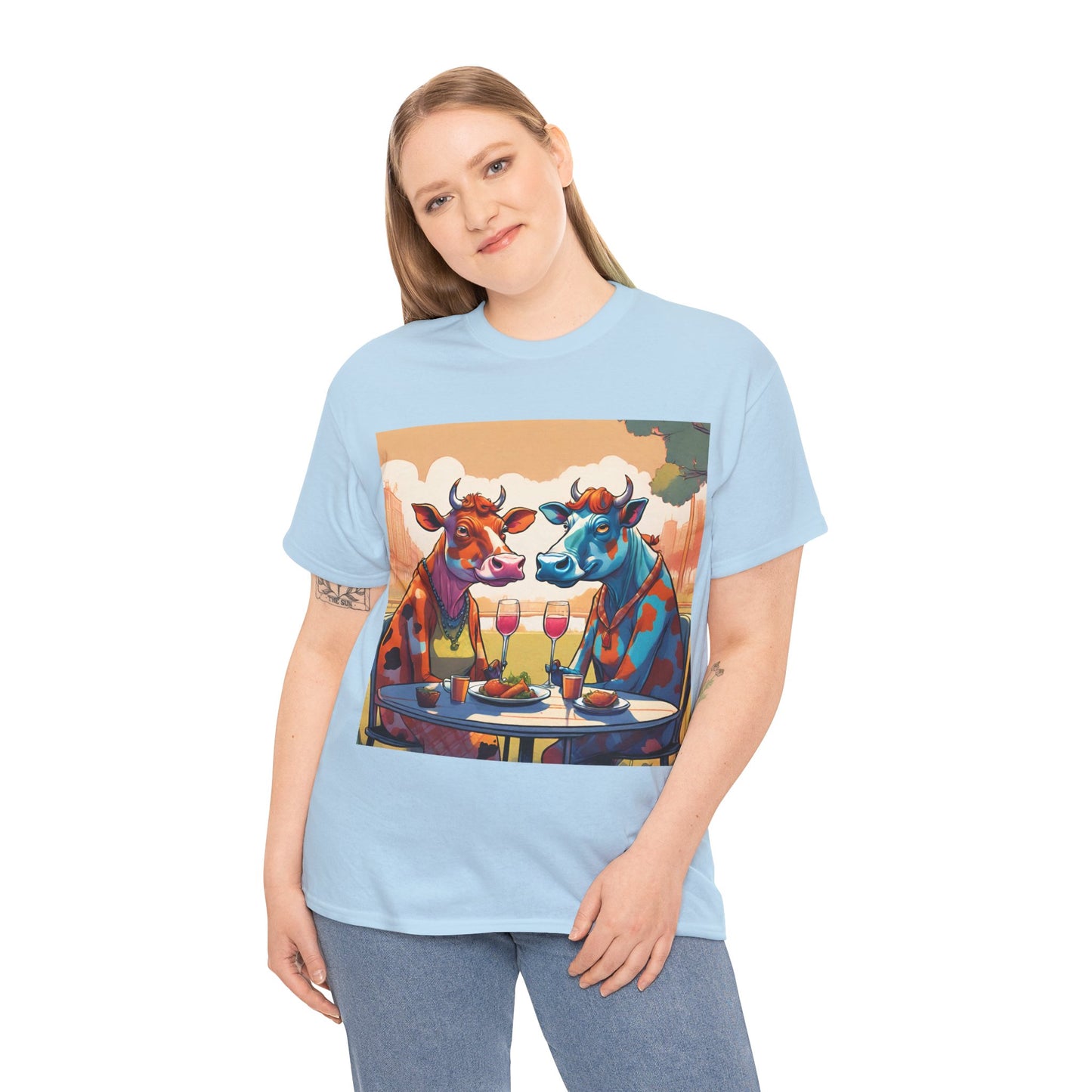 Cows on a Date Tee