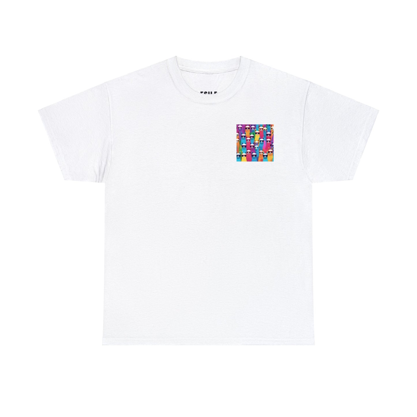 Colourful Llama Crew Tee