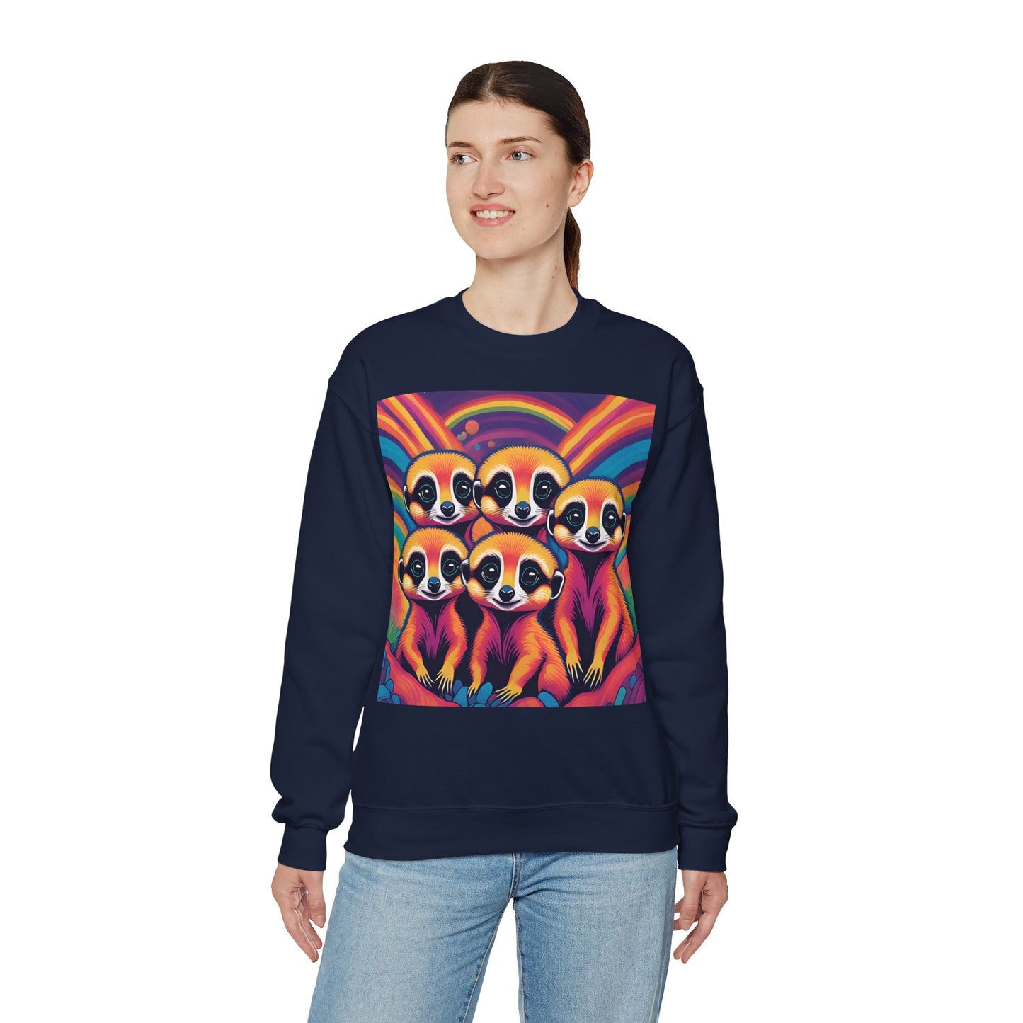 Cute Meerkats Unisex Heavy Blend™ Crewneck Sweatshirt