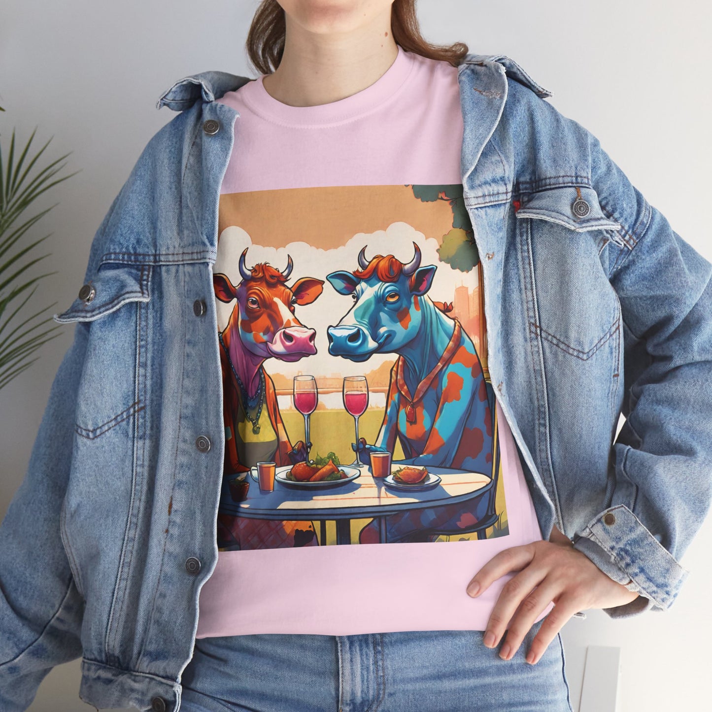 Cows on a Date Tee