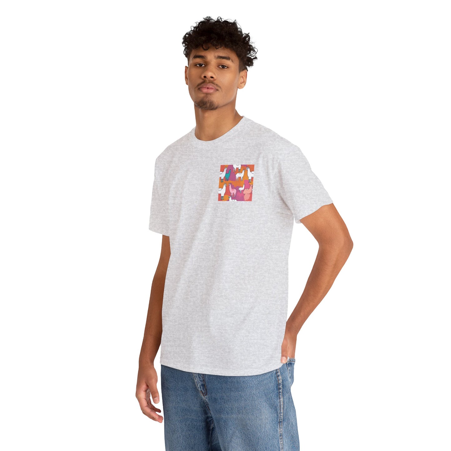 Sunset Llama Tee