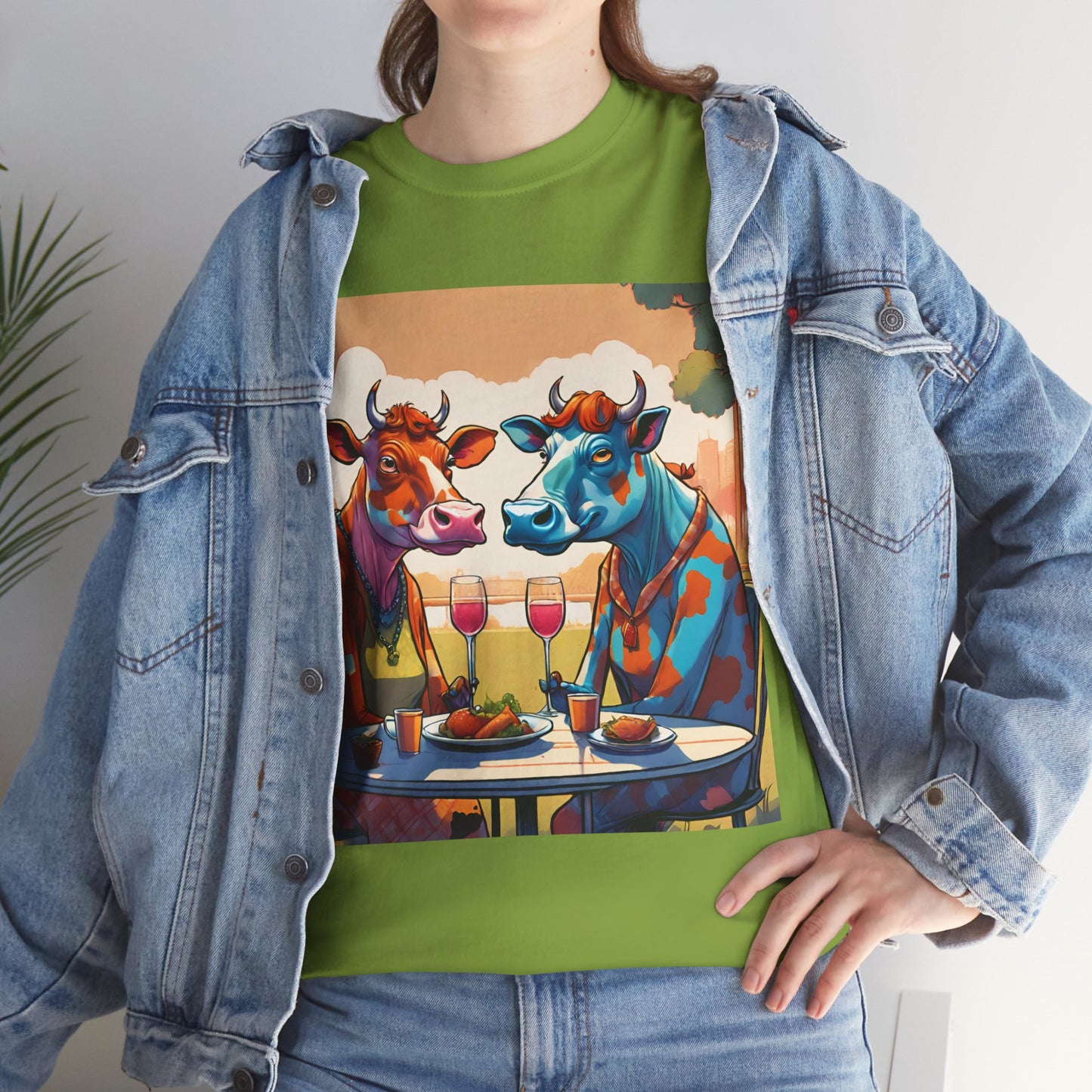 Cows on a Date Tee