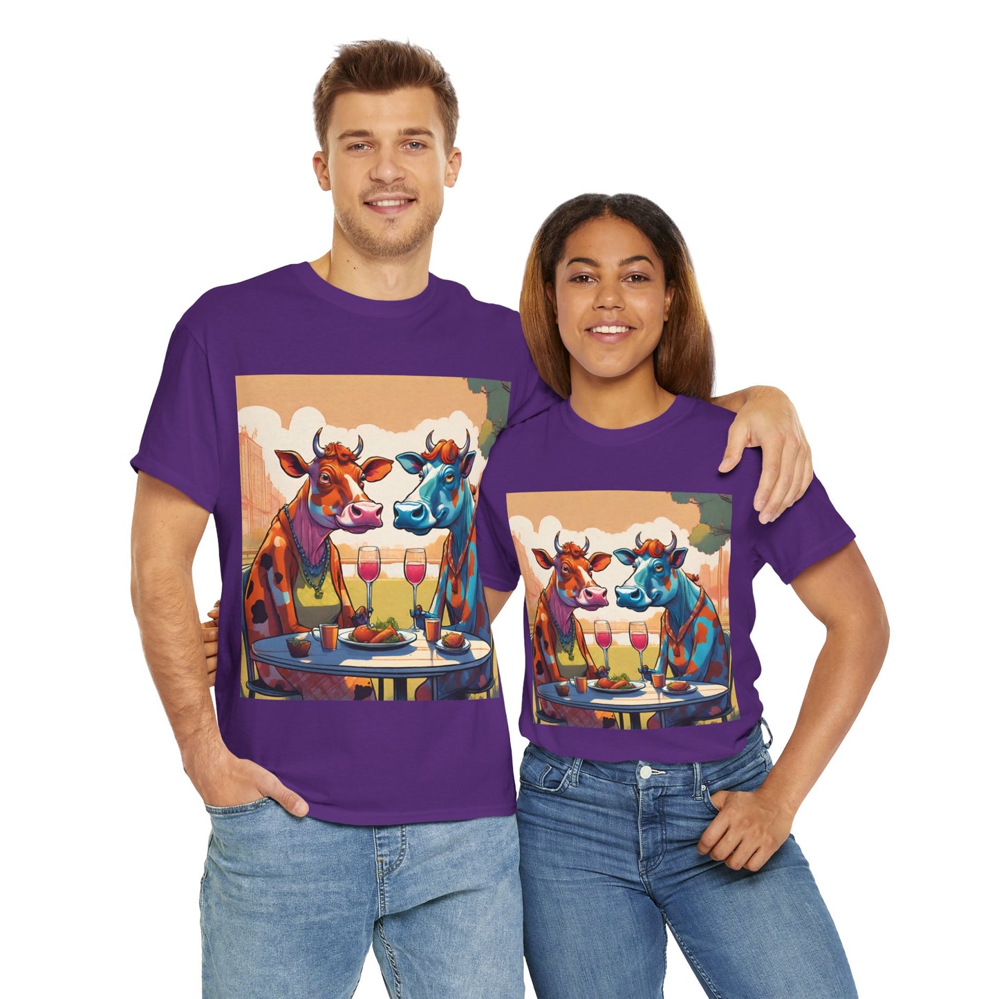 Cows on a Date Tee