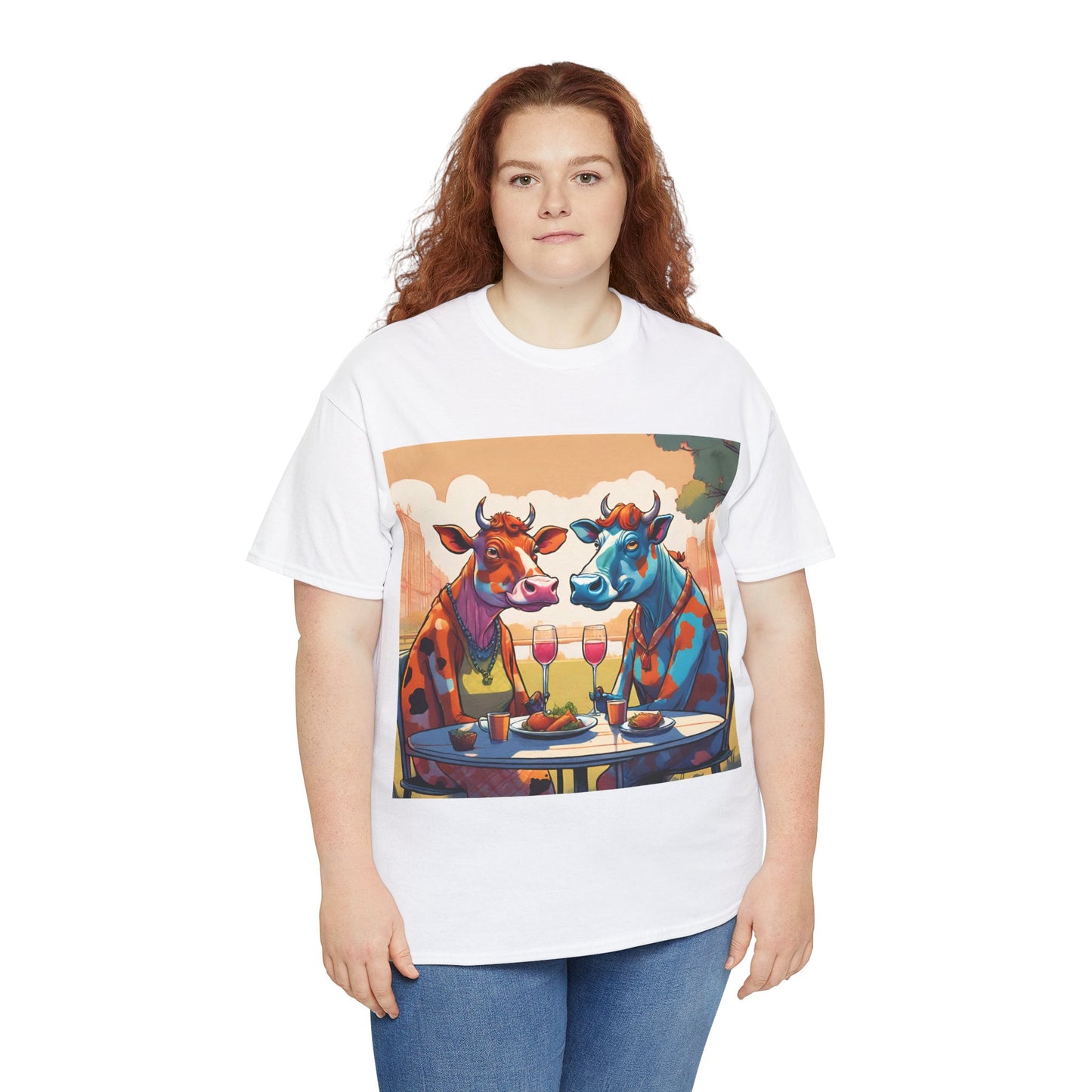Cows on a Date Tee
