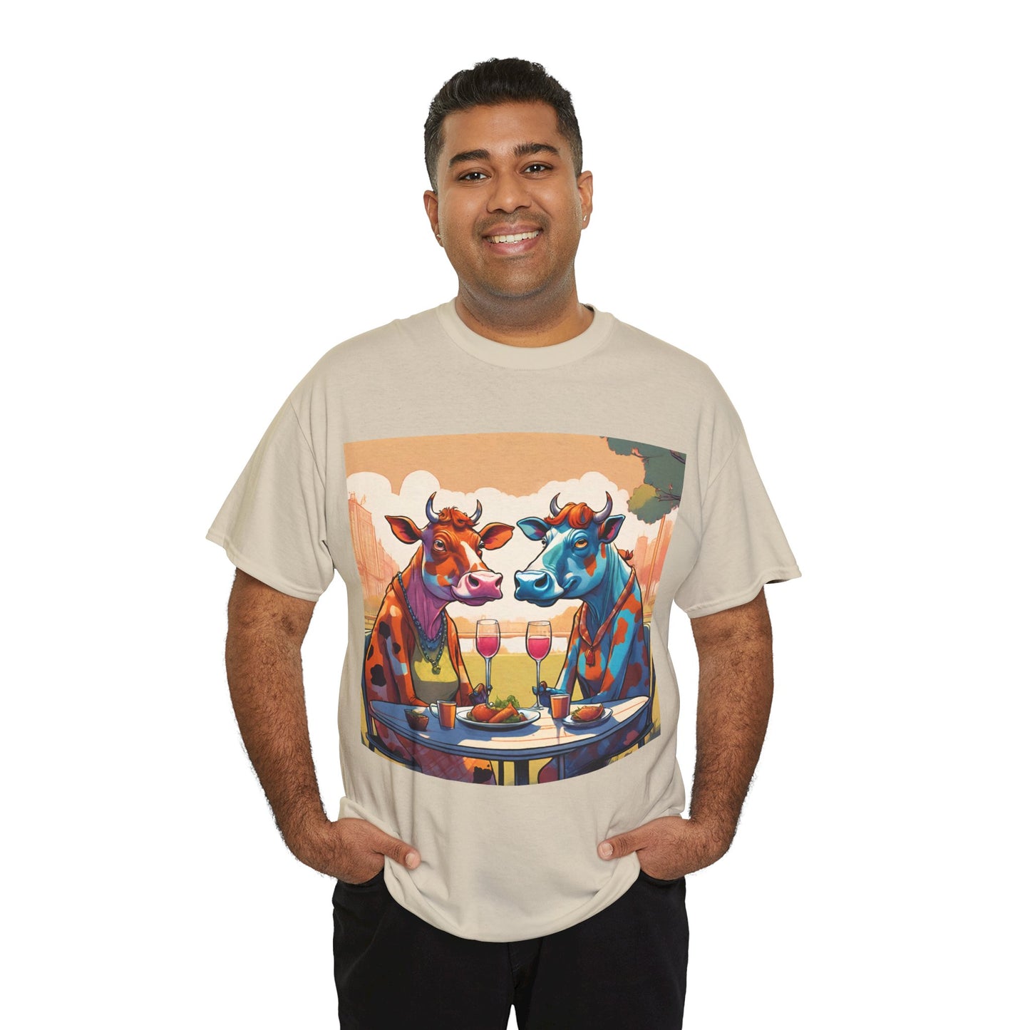 Cows on a Date Tee