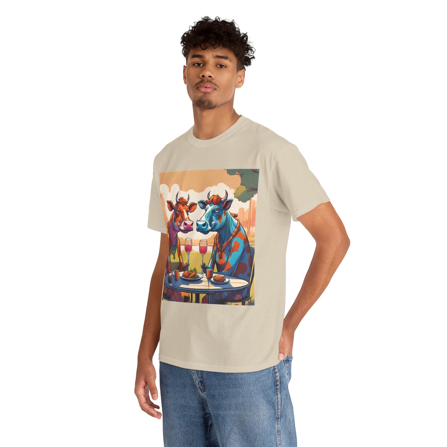 Cows on a Date Tee