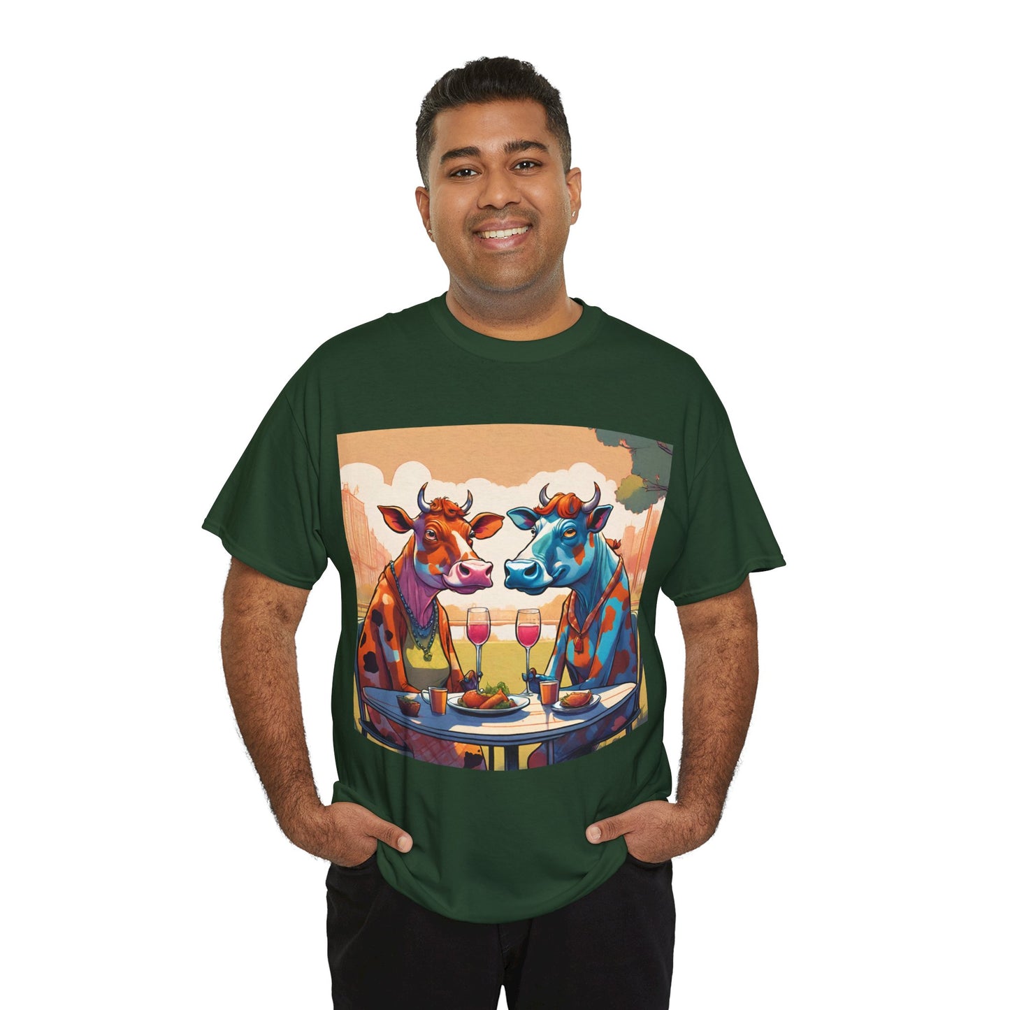 Cows on a Date Tee