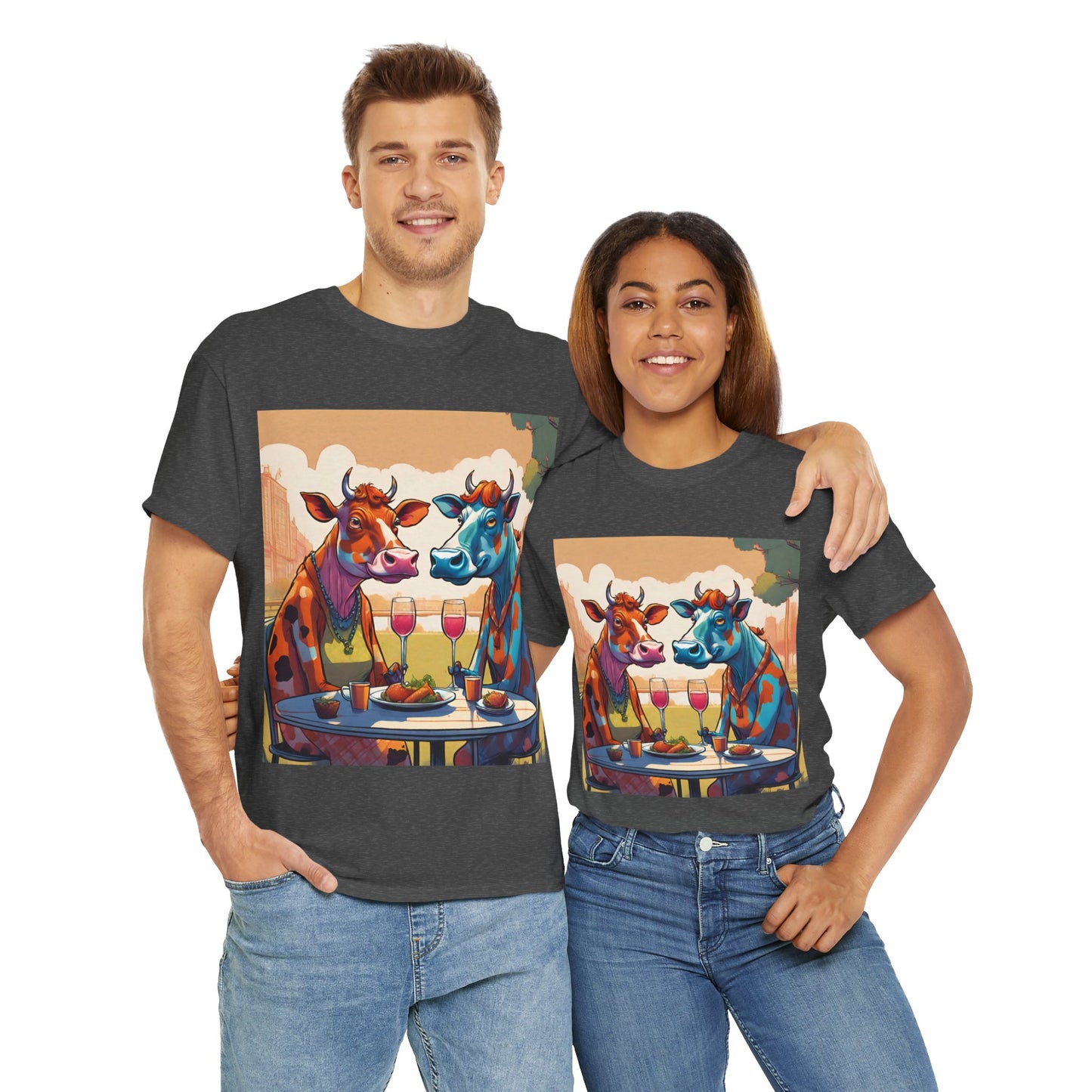 Cows on a Date Tee