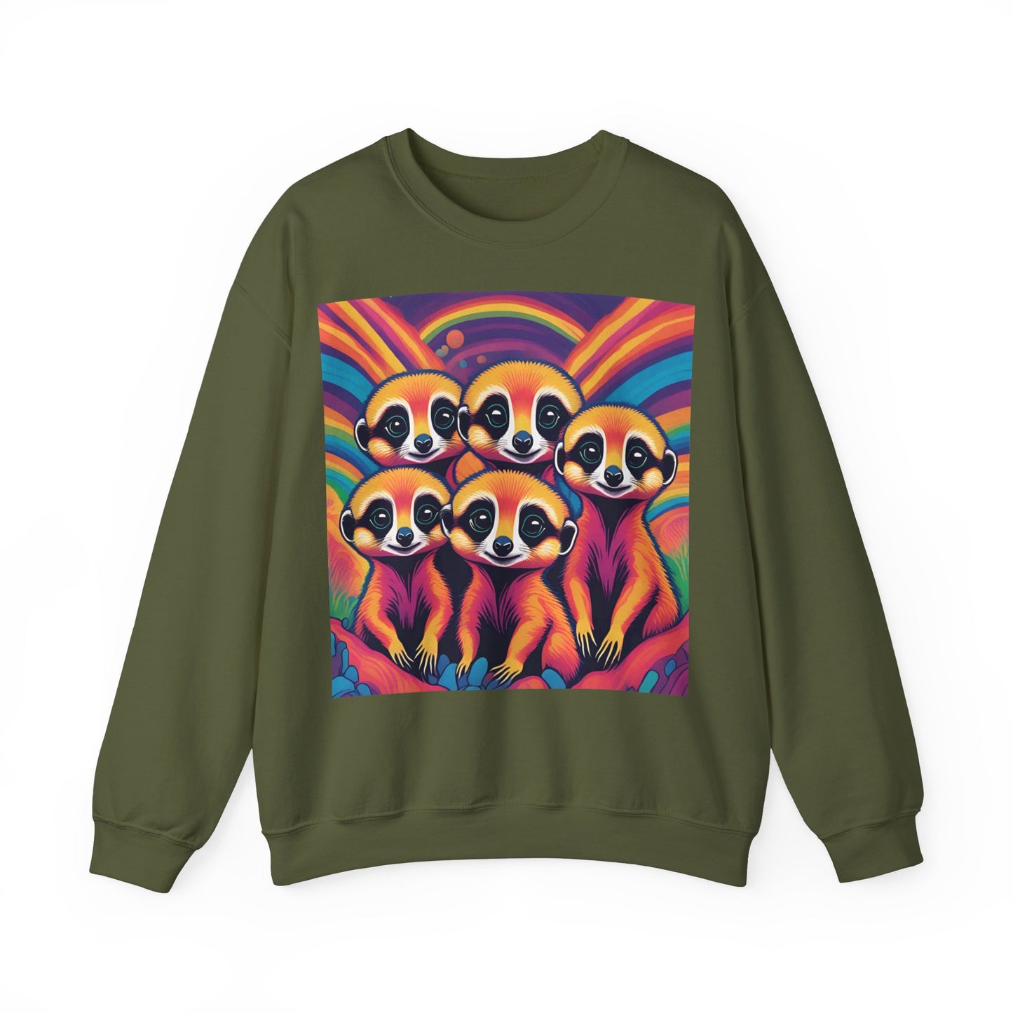 Cute Meerkats Unisex Heavy Blend™ Crewneck Sweatshirt