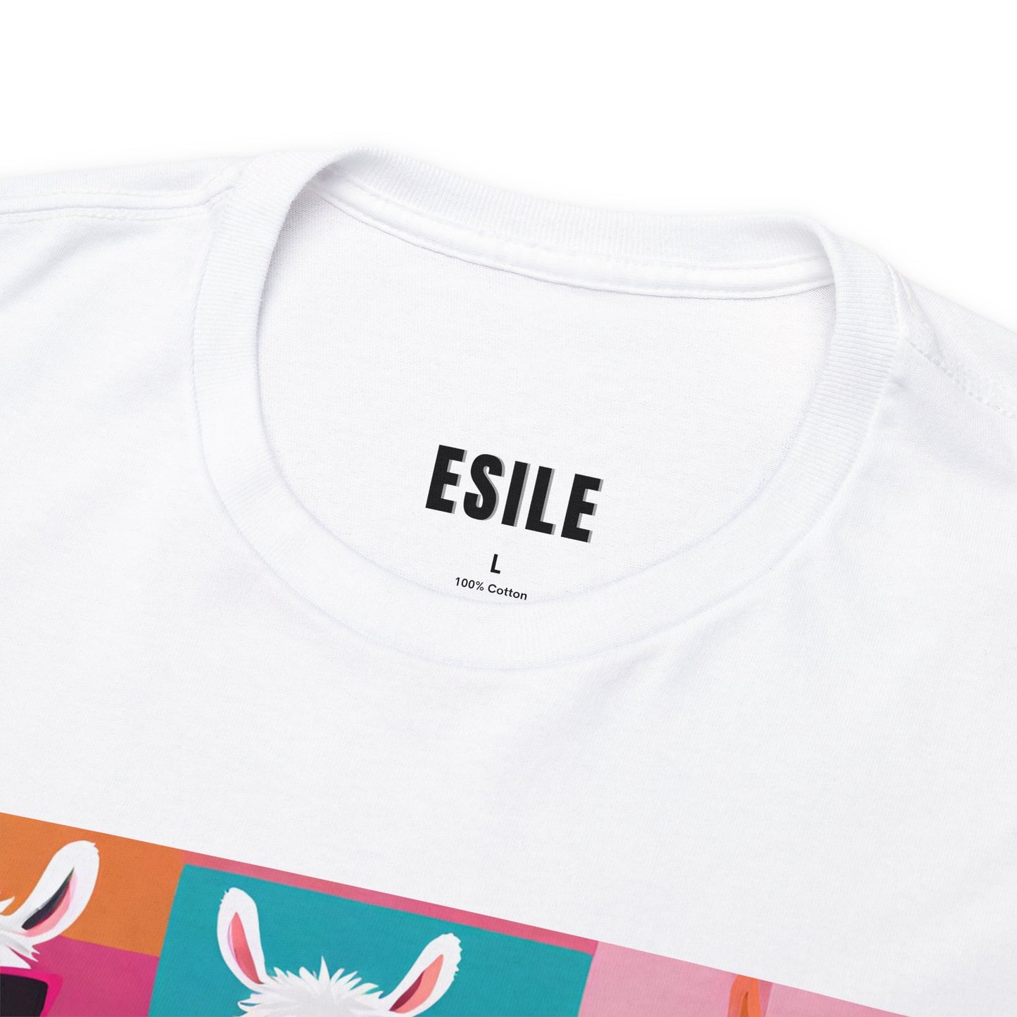 Rainbow Llama Portraits Tee