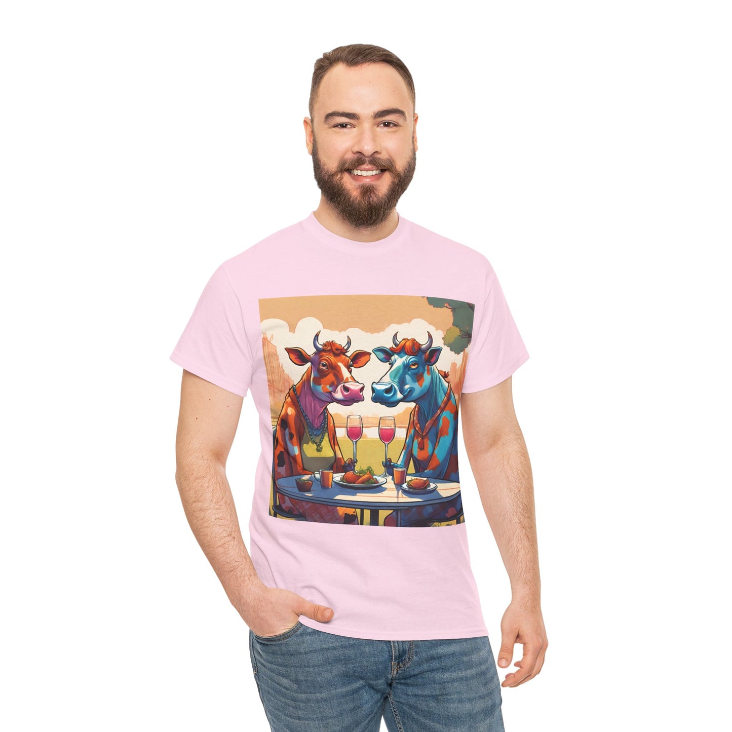 Cows on a Date Tee