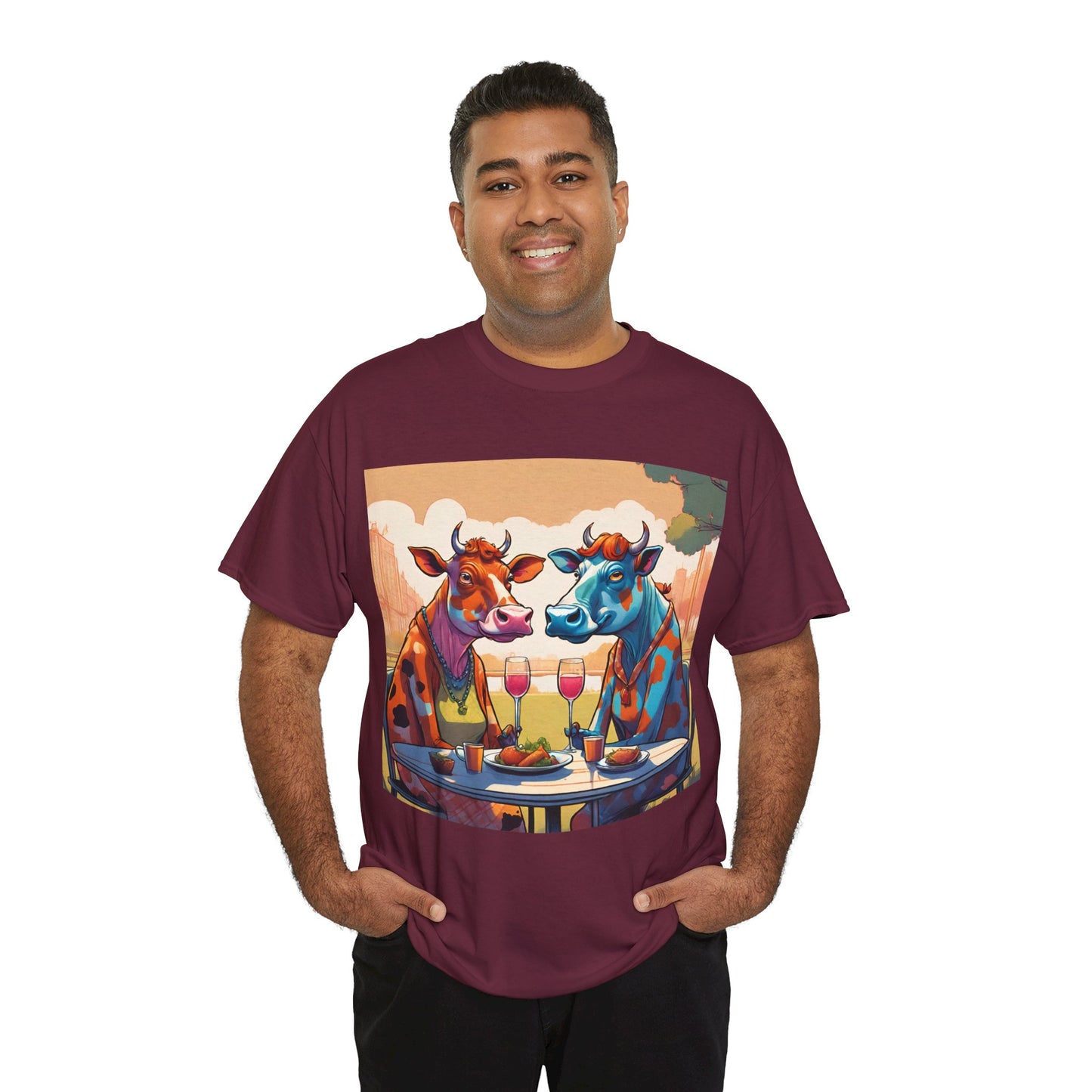 Cows on a Date Tee
