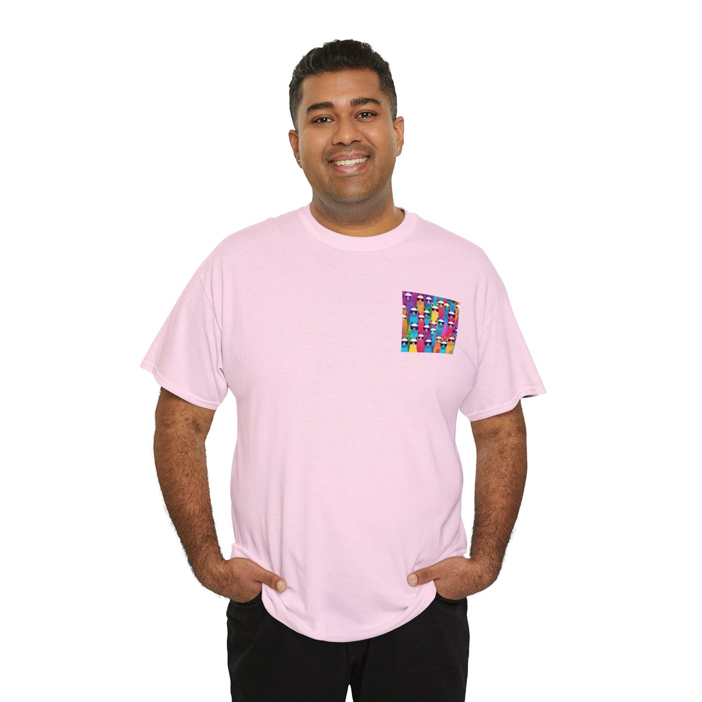 Colourful Llama Crew Tee