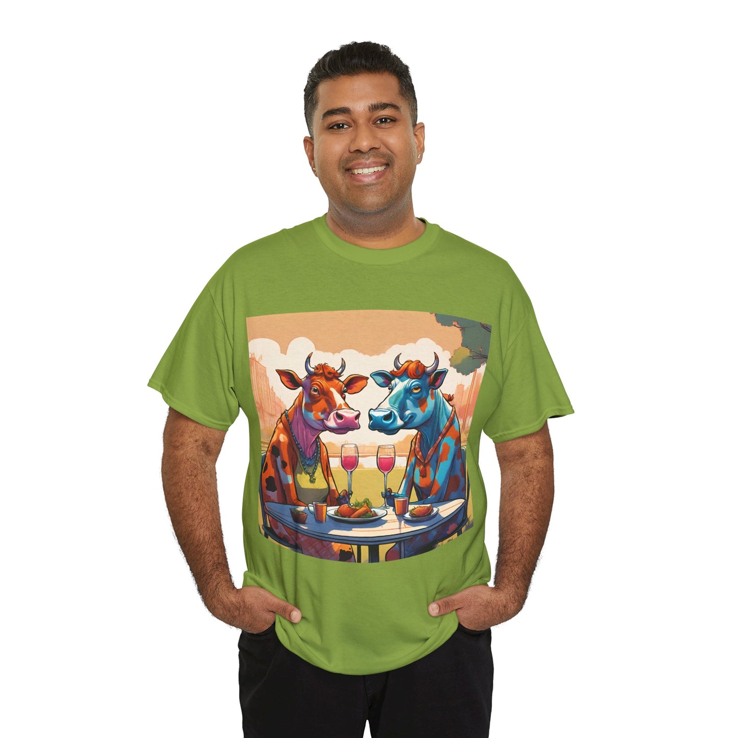 Cows on a Date Tee