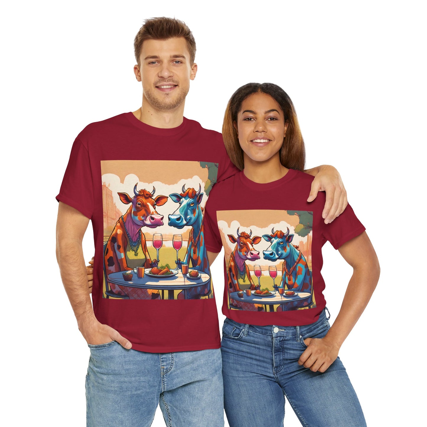 Cows on a Date Tee
