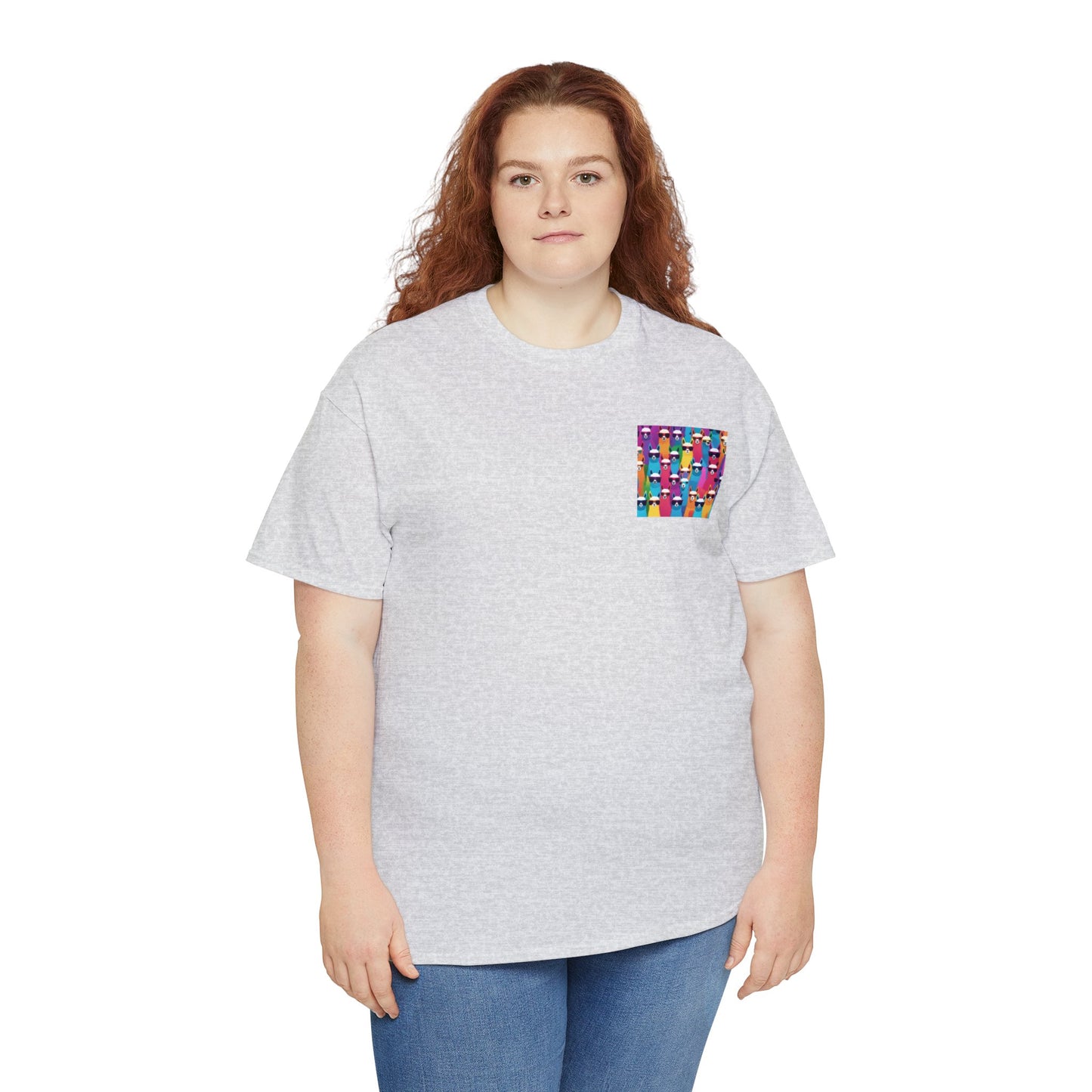 Colourful Llama Crew Tee