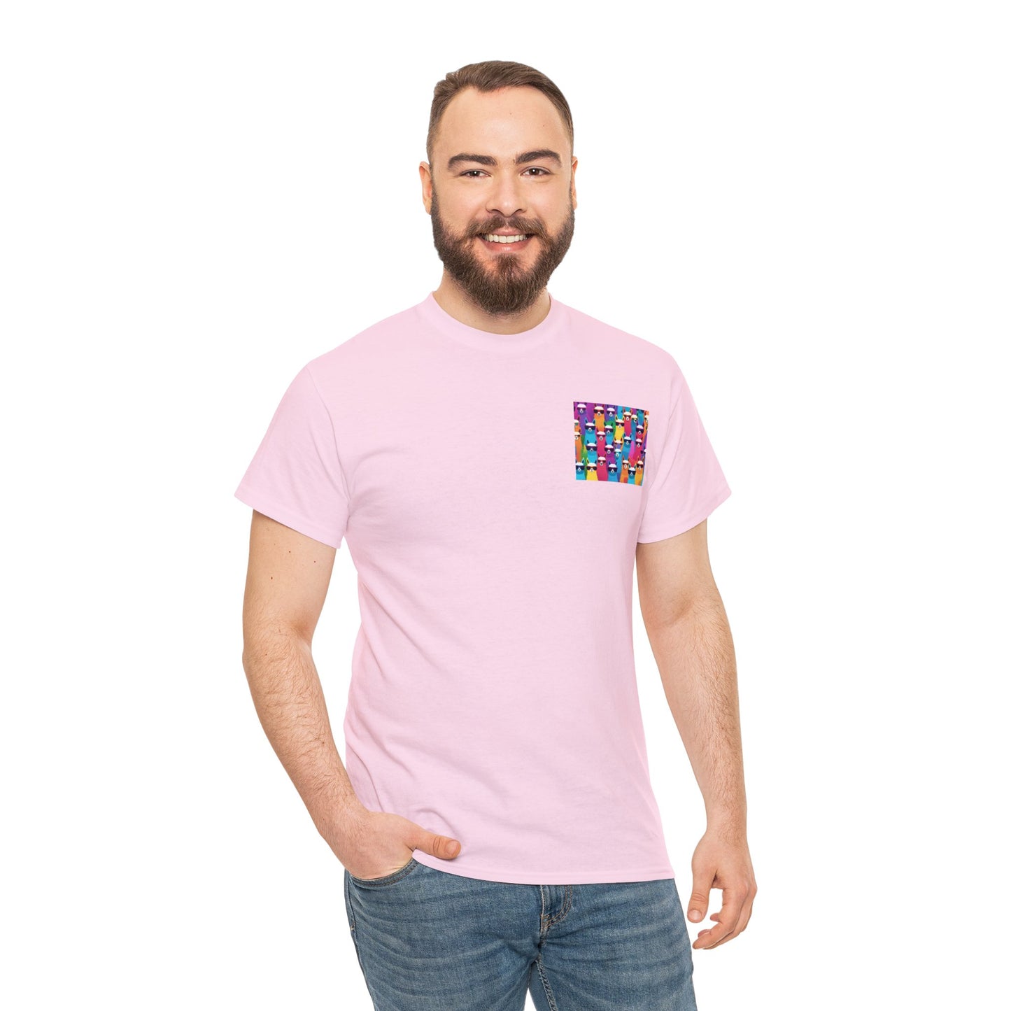 Colourful Llama Crew Tee