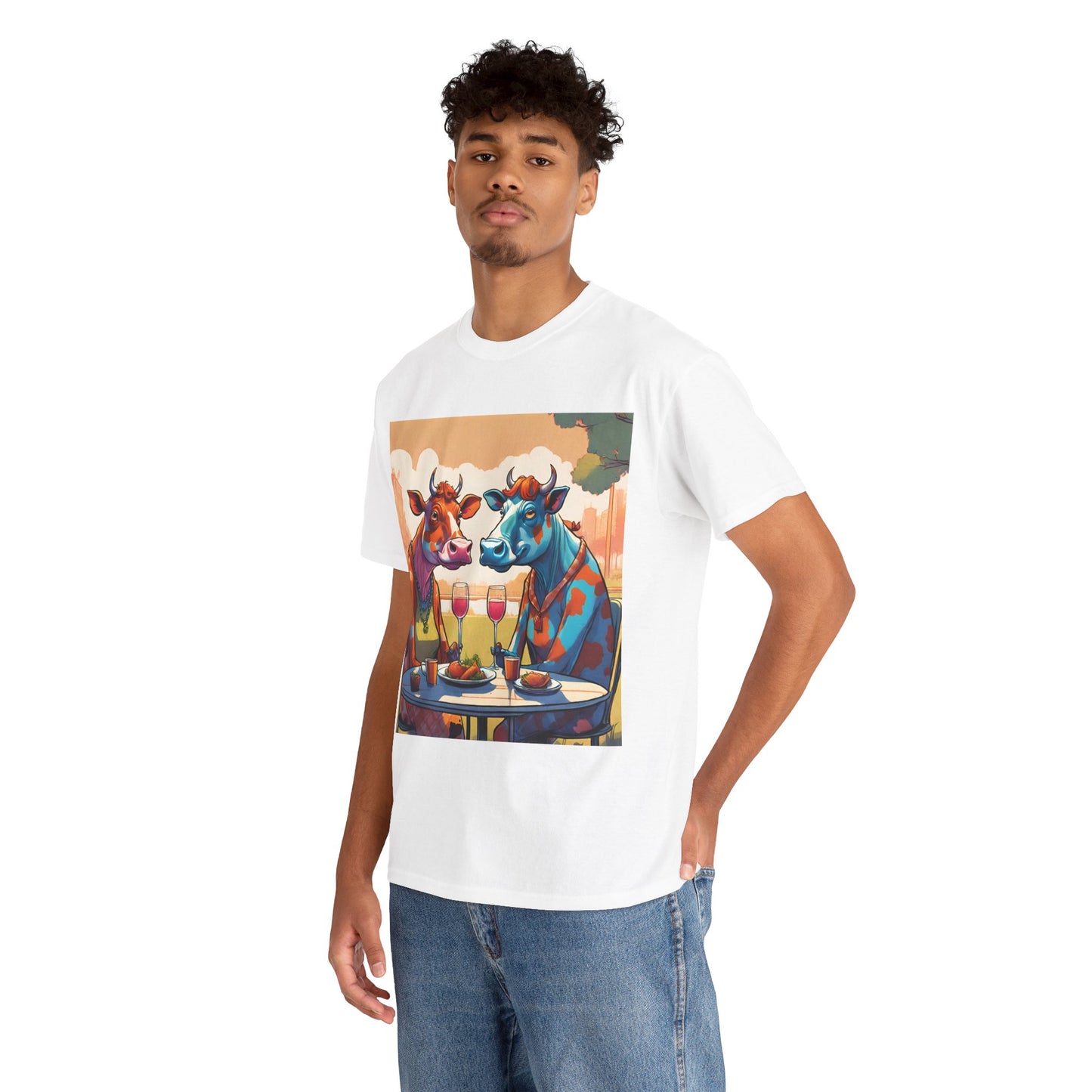 Cows on a Date Tee