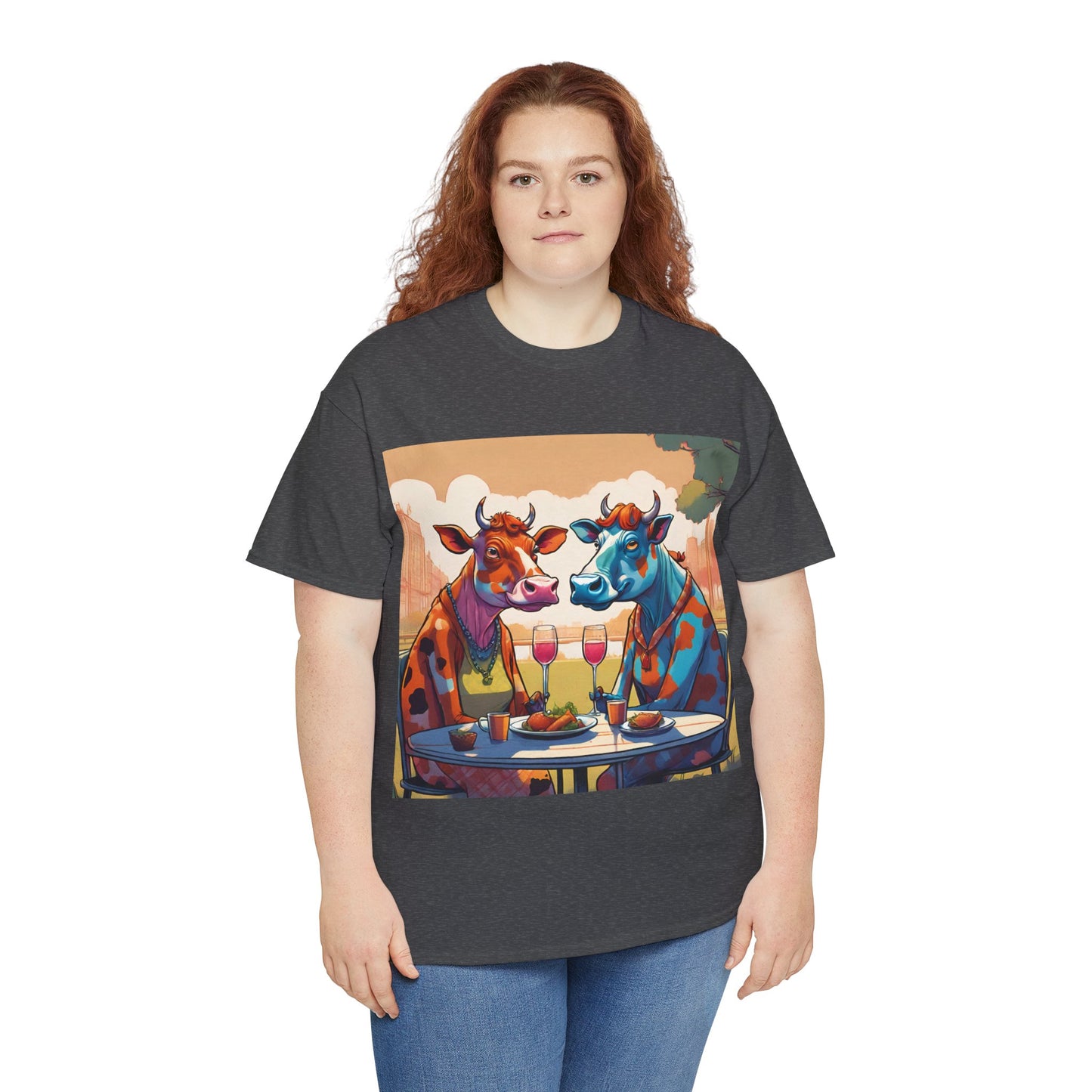 Cows on a Date Tee