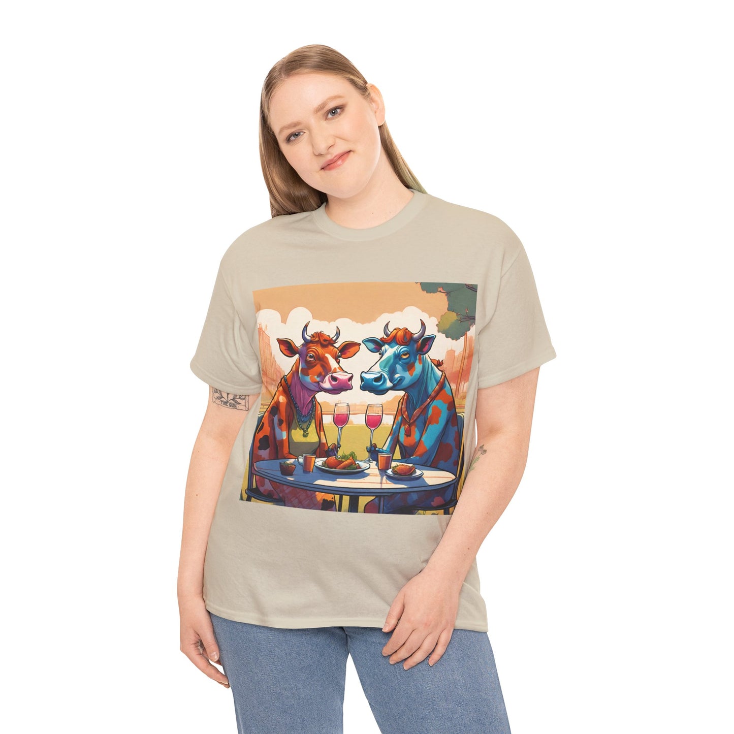 Cows on a Date Tee
