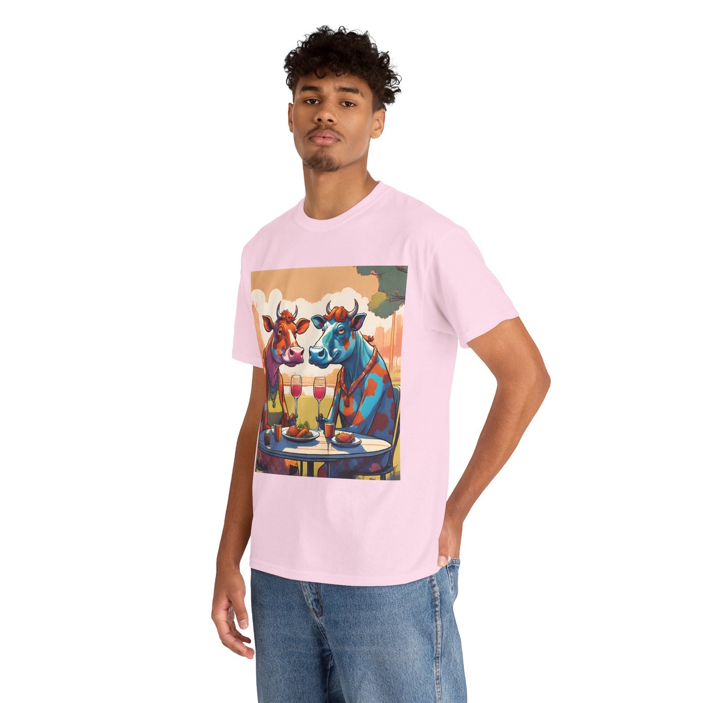 Cows on a Date Tee