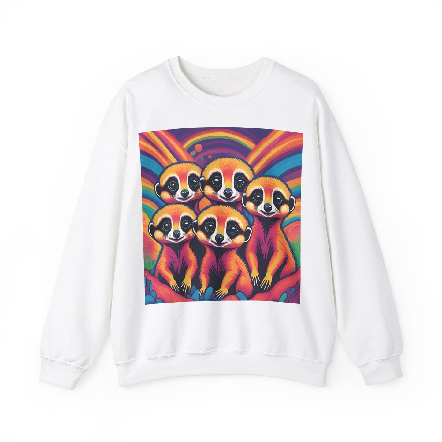 Cute Meerkats Unisex Heavy Blend™ Crewneck Sweatshirt