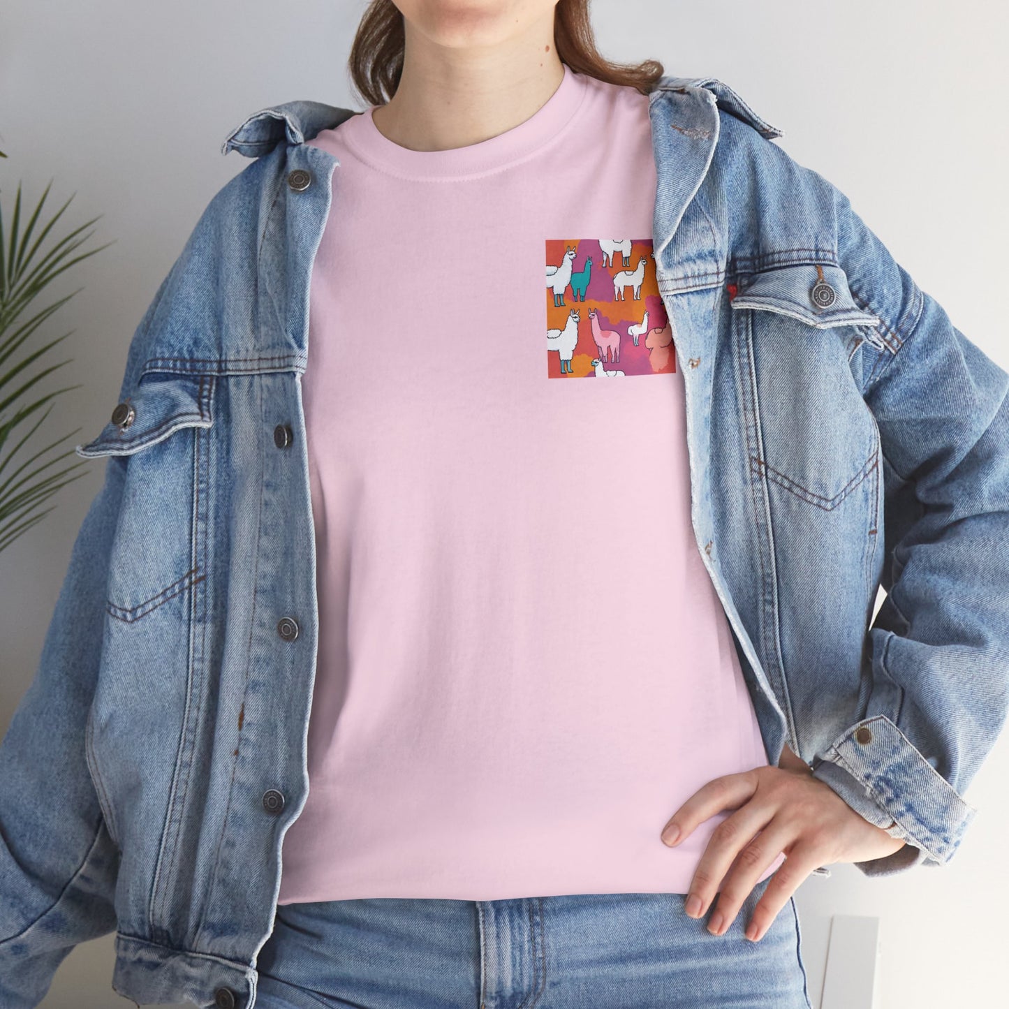 Sunset Llama Tee
