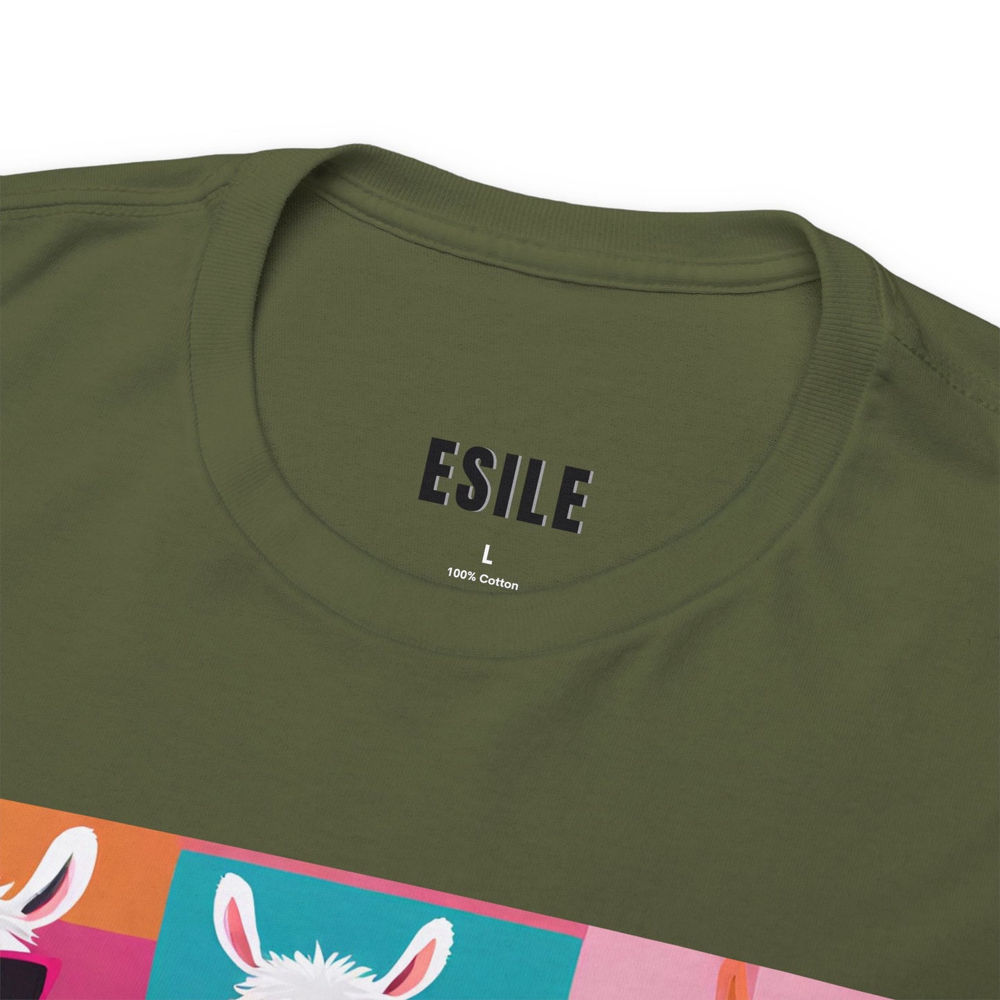 Rainbow Llama Portraits Tee