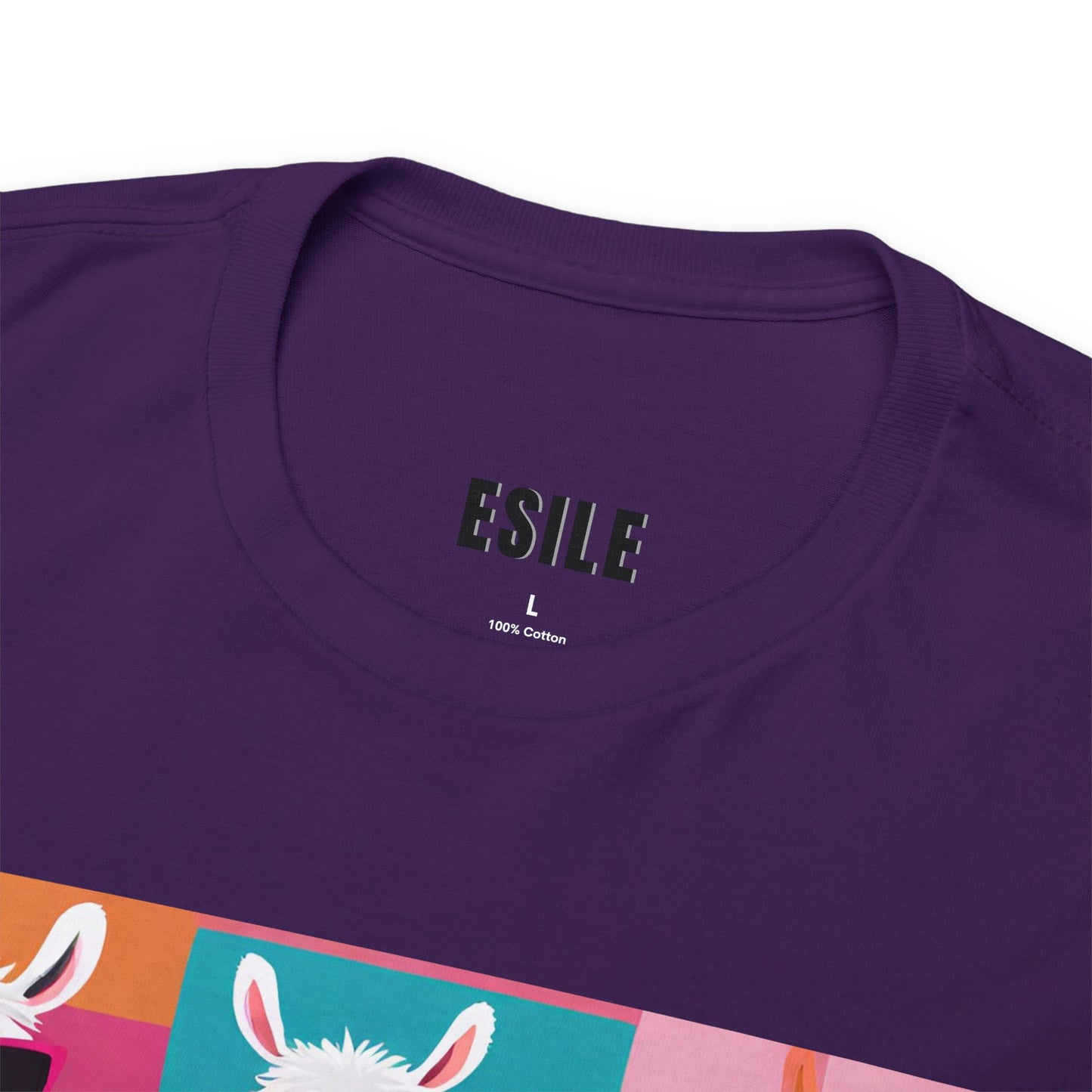 Rainbow Llama Portraits Tee